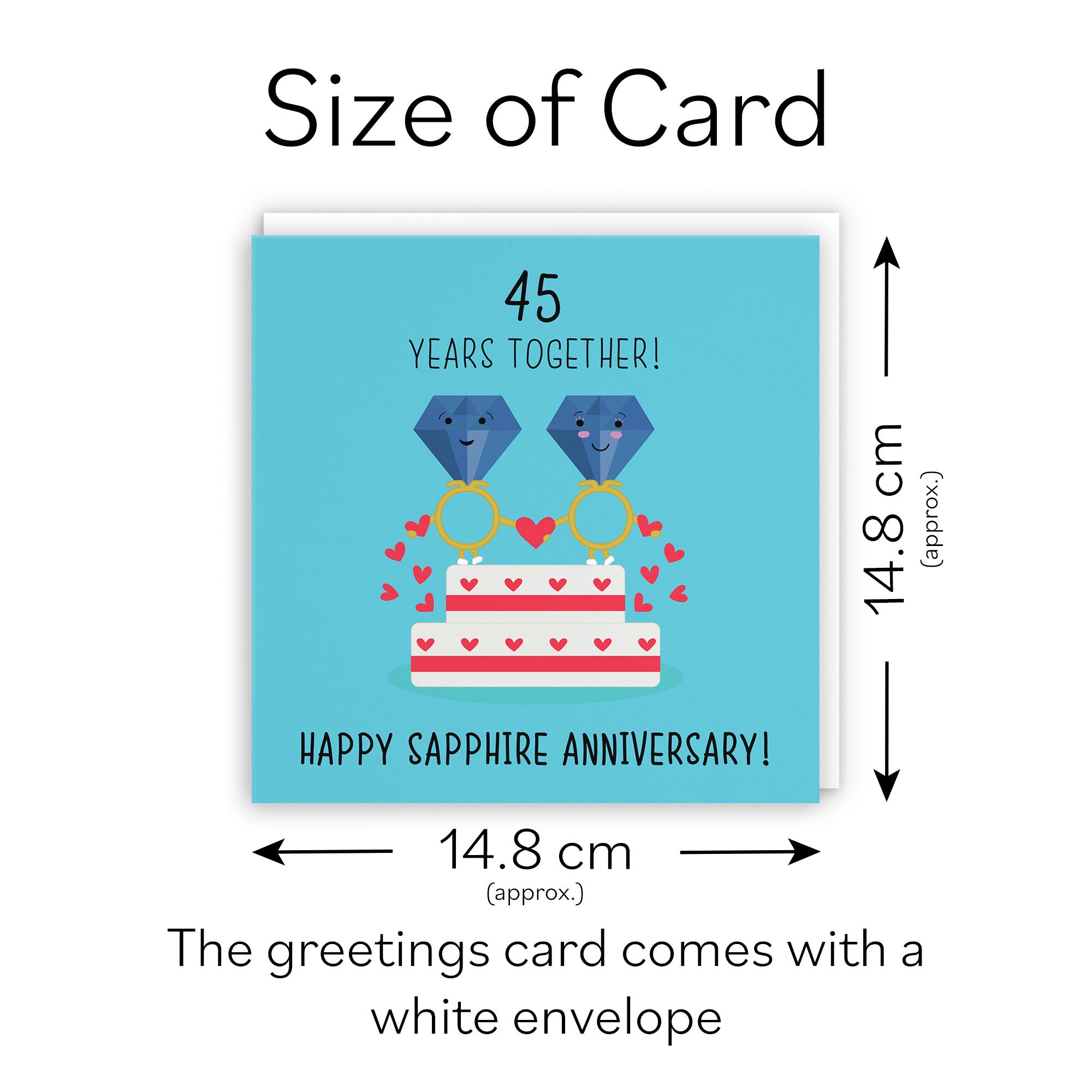 45th Anniversary Card Sapphire Iconic - Default Title (TH02113)