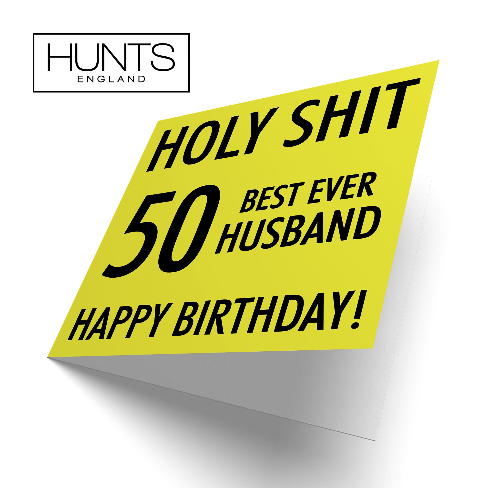 50th Husband Birthday Card Holy Shit - Default Title (TH02118)