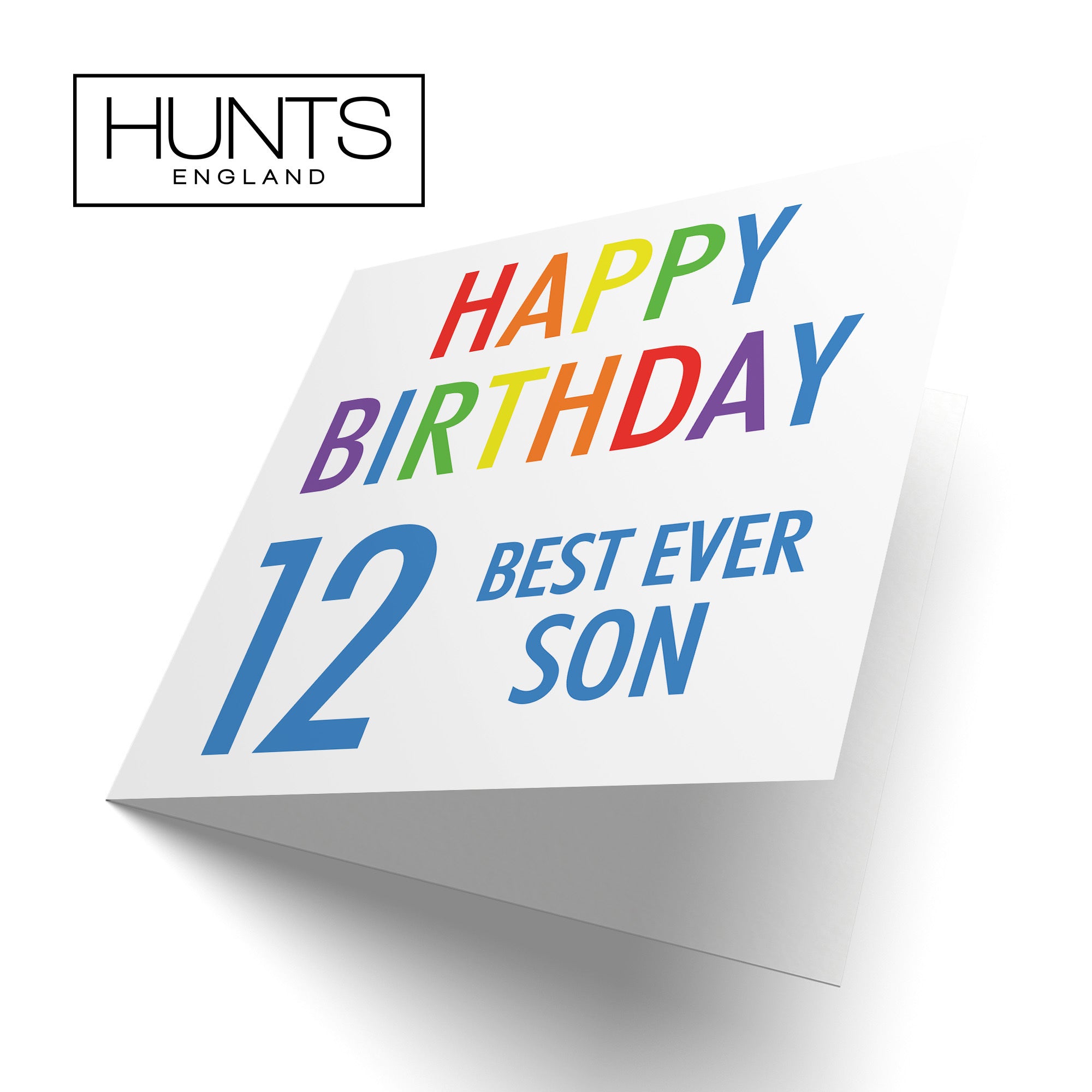 12th Son Birthday Card Colourful - Default Title (TH02155)