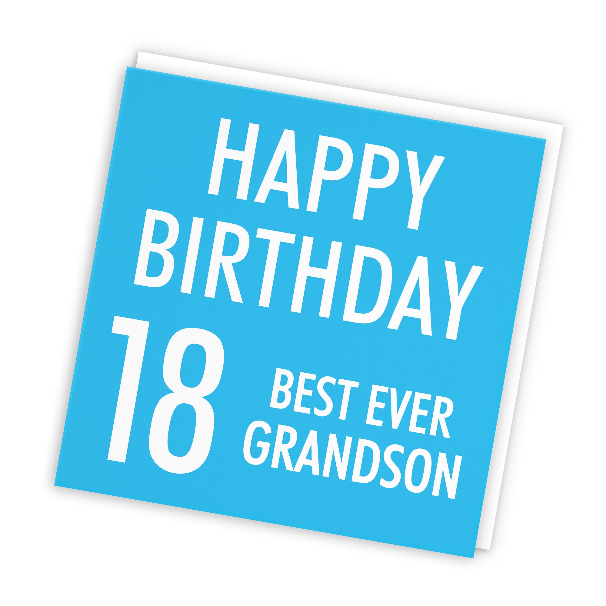18th Grandson Birthday Card Urban Colour - Default Title (TH02166)