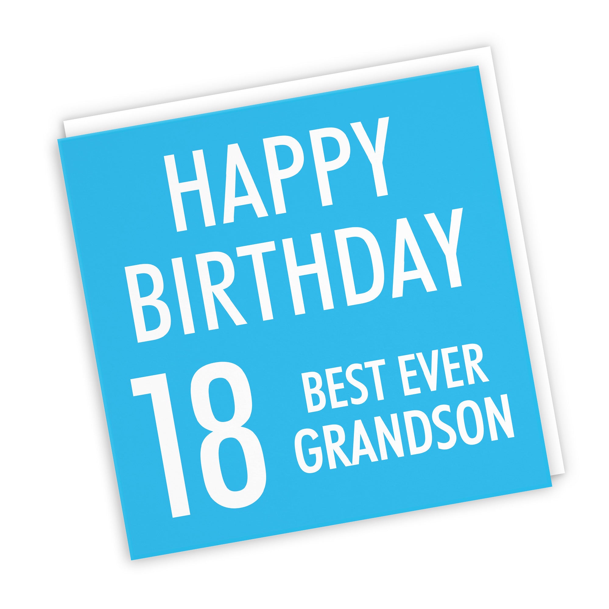 18th Grandson Birthday Card Urban Colour - Default Title (TH02166)