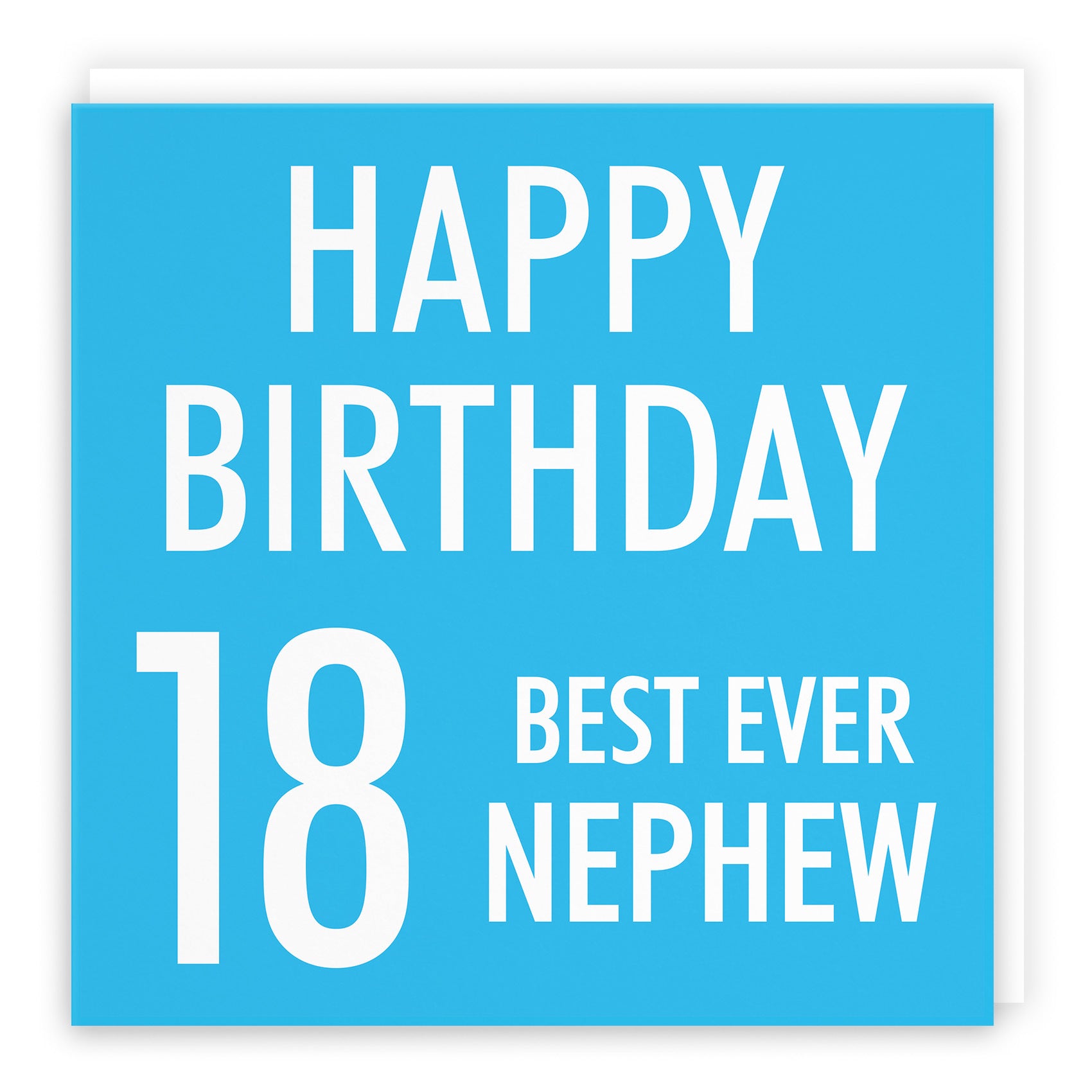 18th Nephew Birthday Card Urban Colour - Default Title (TH02167)