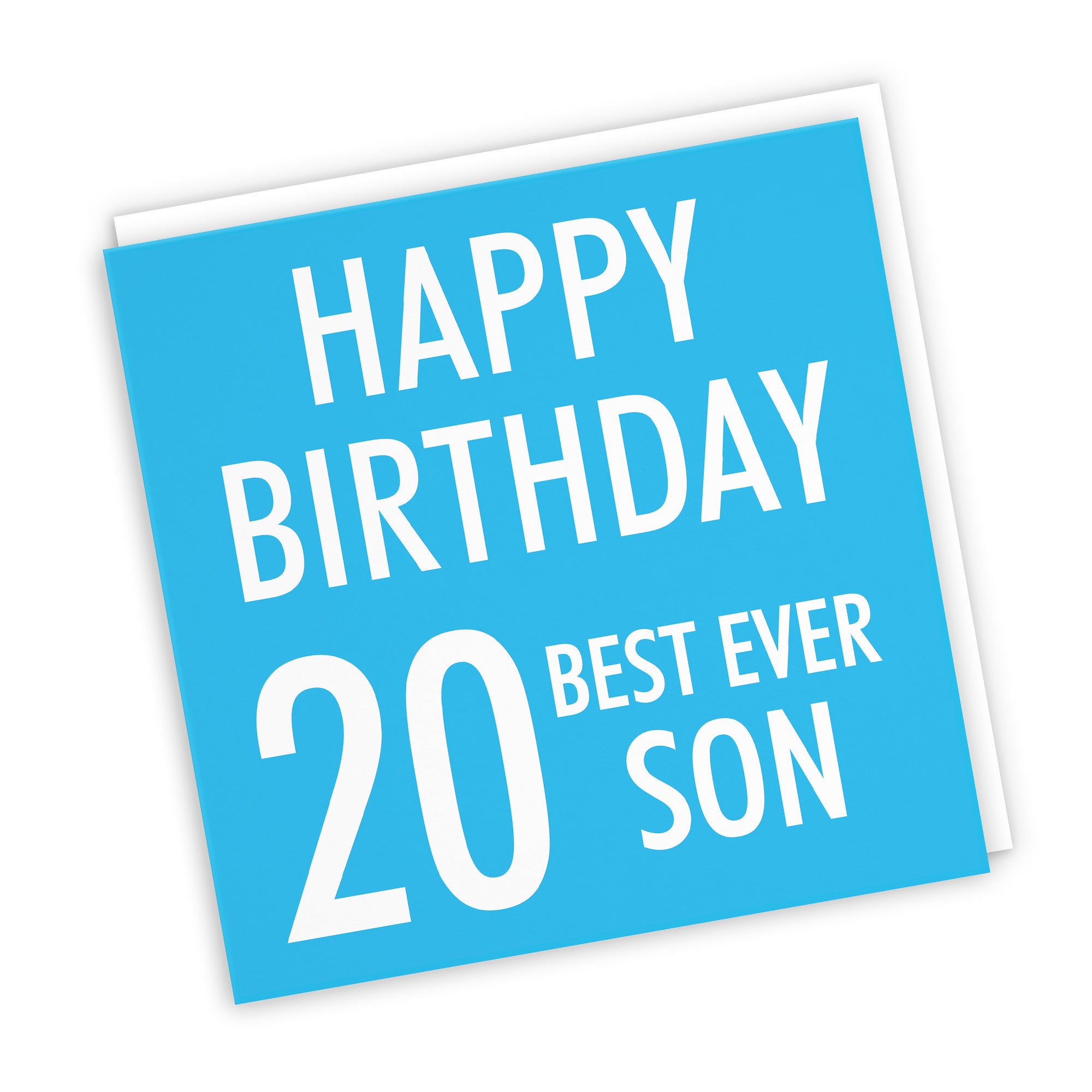 20th Son Birthday Card Urban Colour - Default Title (TH02169)