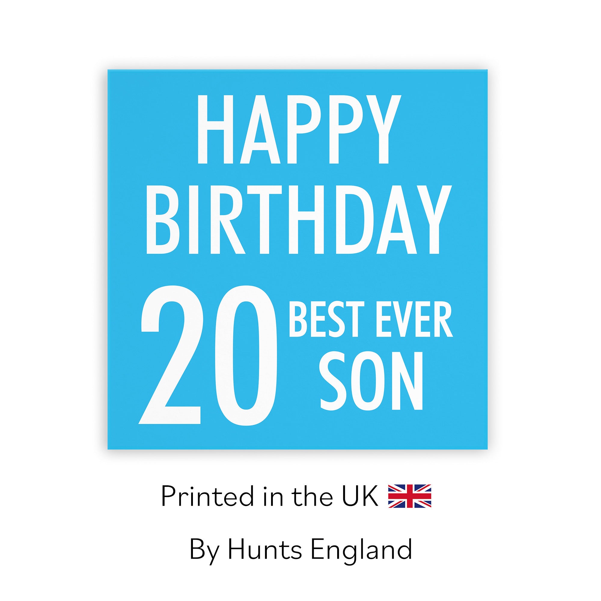 20th Son Birthday Card Urban Colour - Default Title (TH02169)