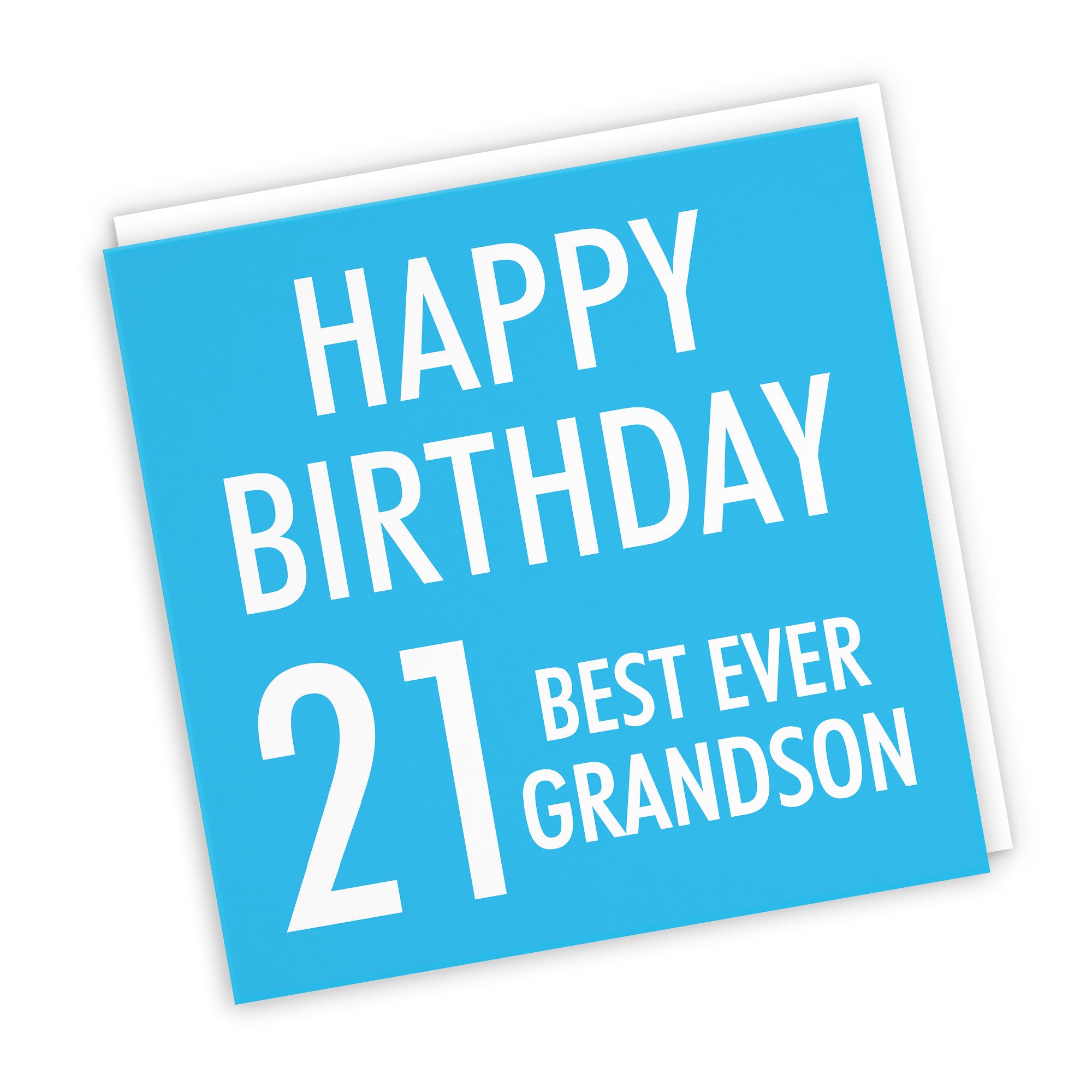 21st Grandson Birthday Card Urban Colour - Default Title (TH02172)