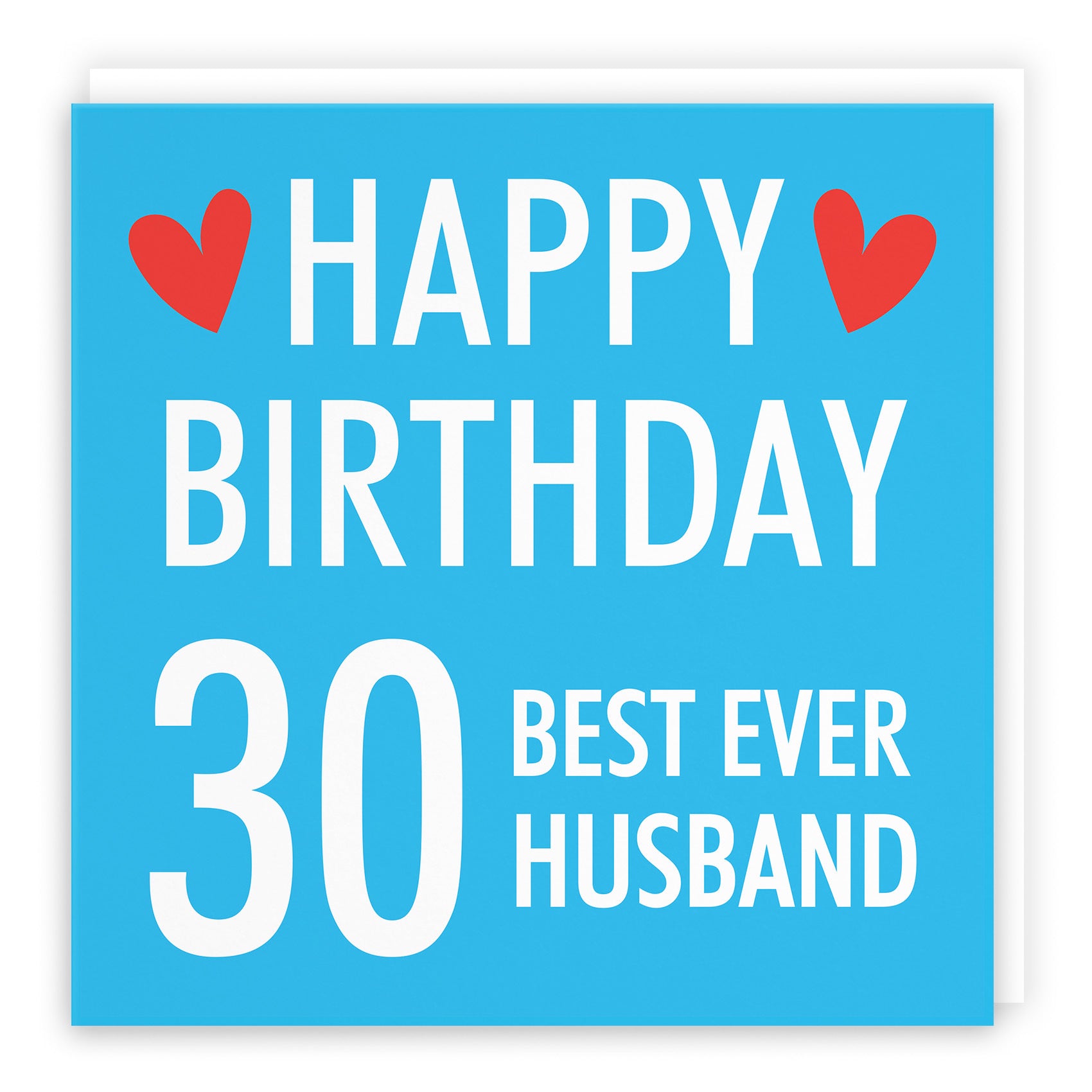 30th Husband Birthday Card Urban Colour - Default Title (TH02178)
