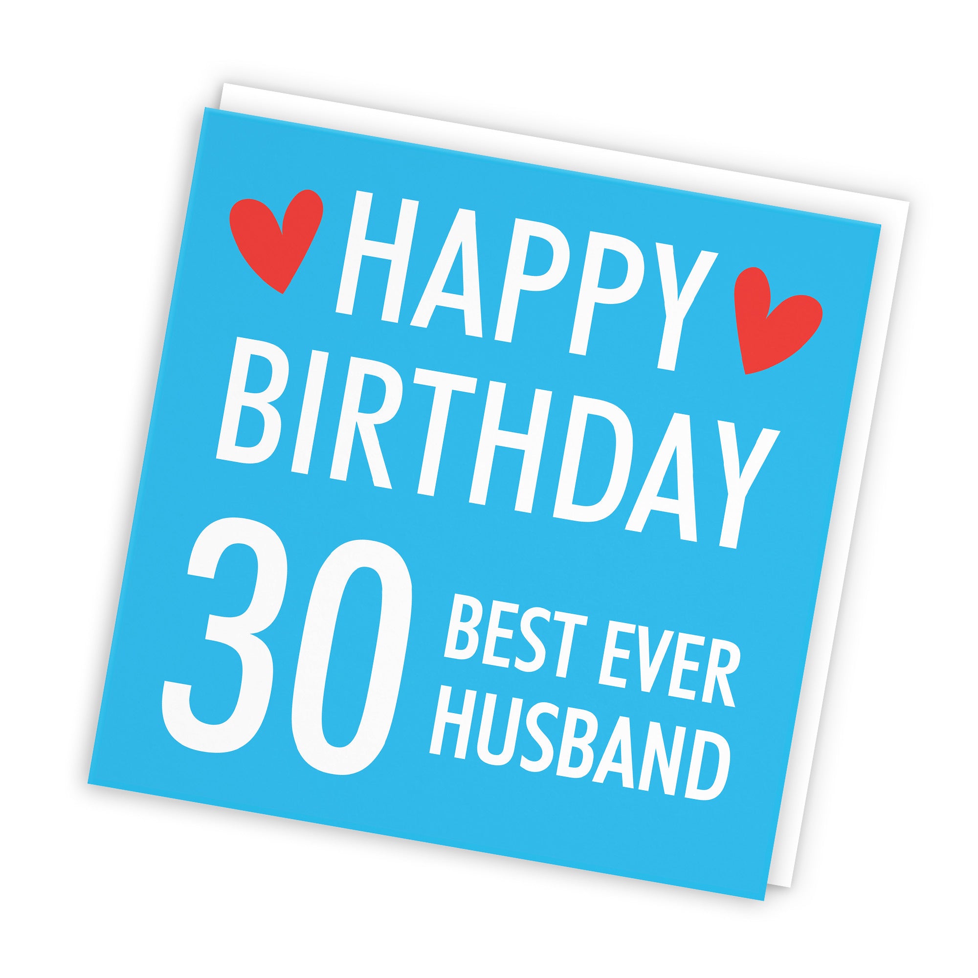 30th Husband Birthday Card Urban Colour - Default Title (TH02178)