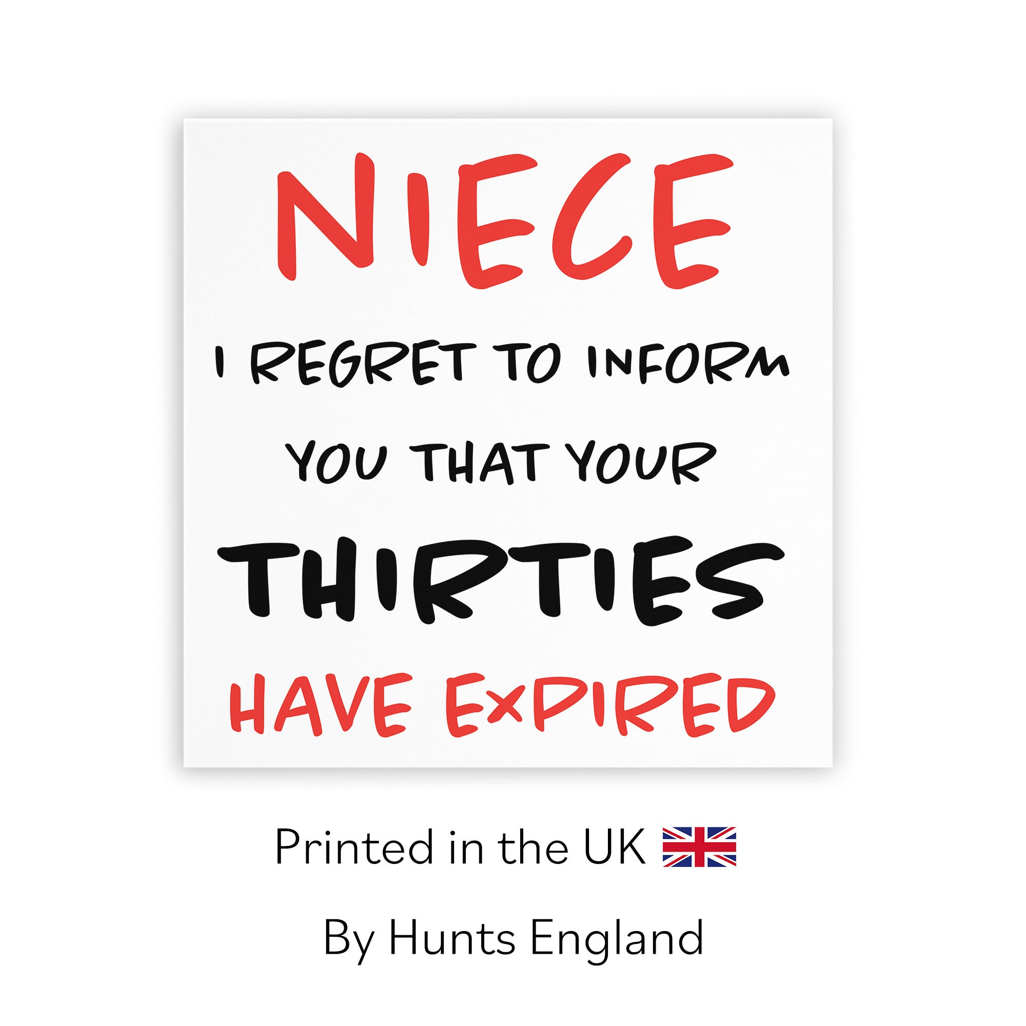 40th Niece Birthday Card Retro - Default Title (TH02235)