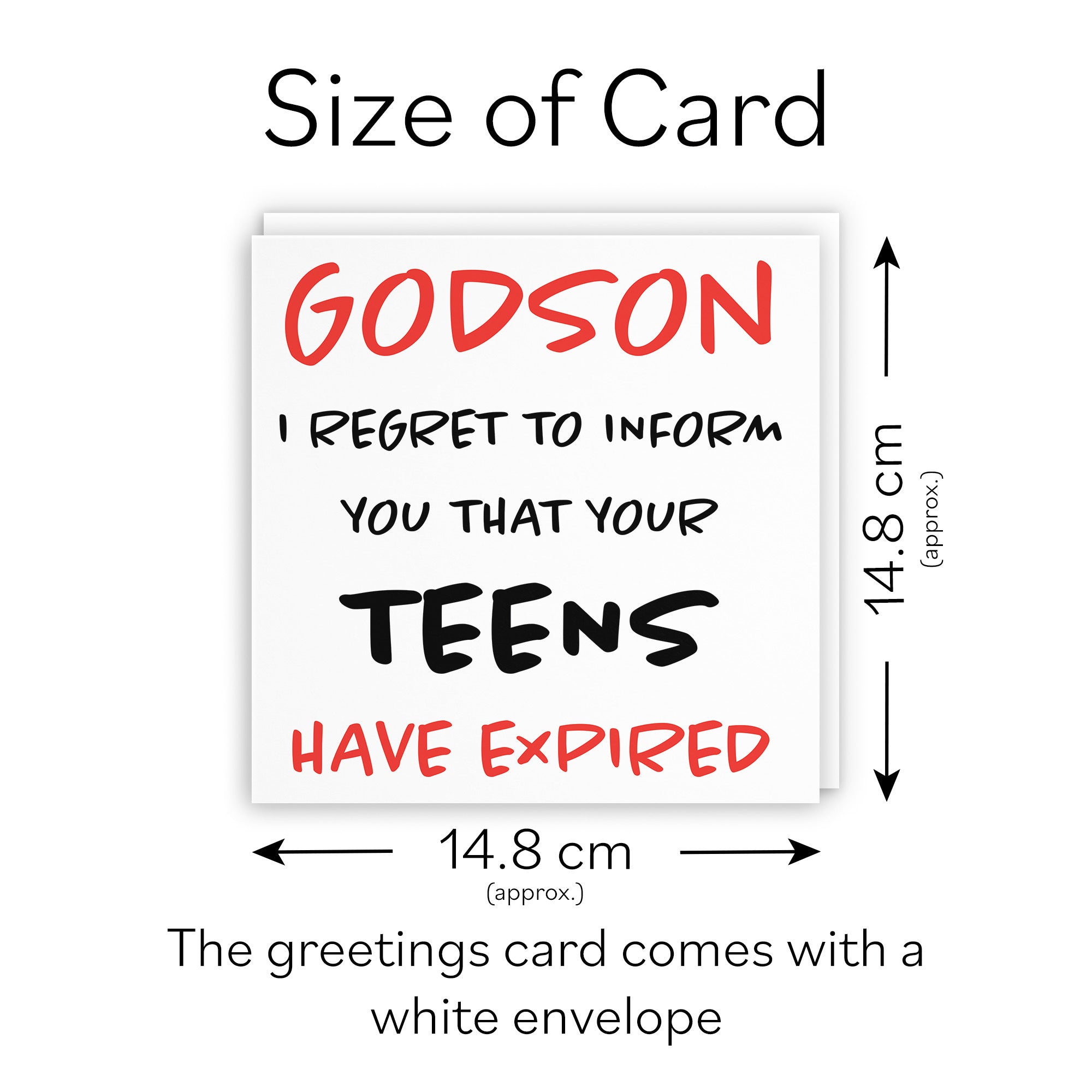 20th Godson Birthday Card Retro - Default Title (TH02236)