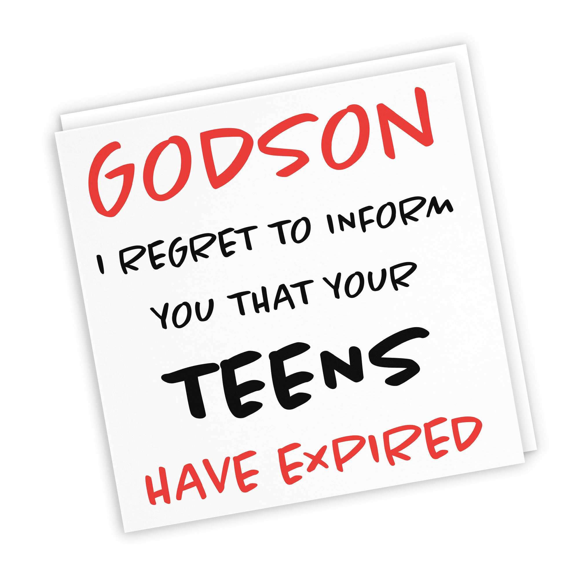 20th Godson Birthday Card Retro - Default Title (TH02236)