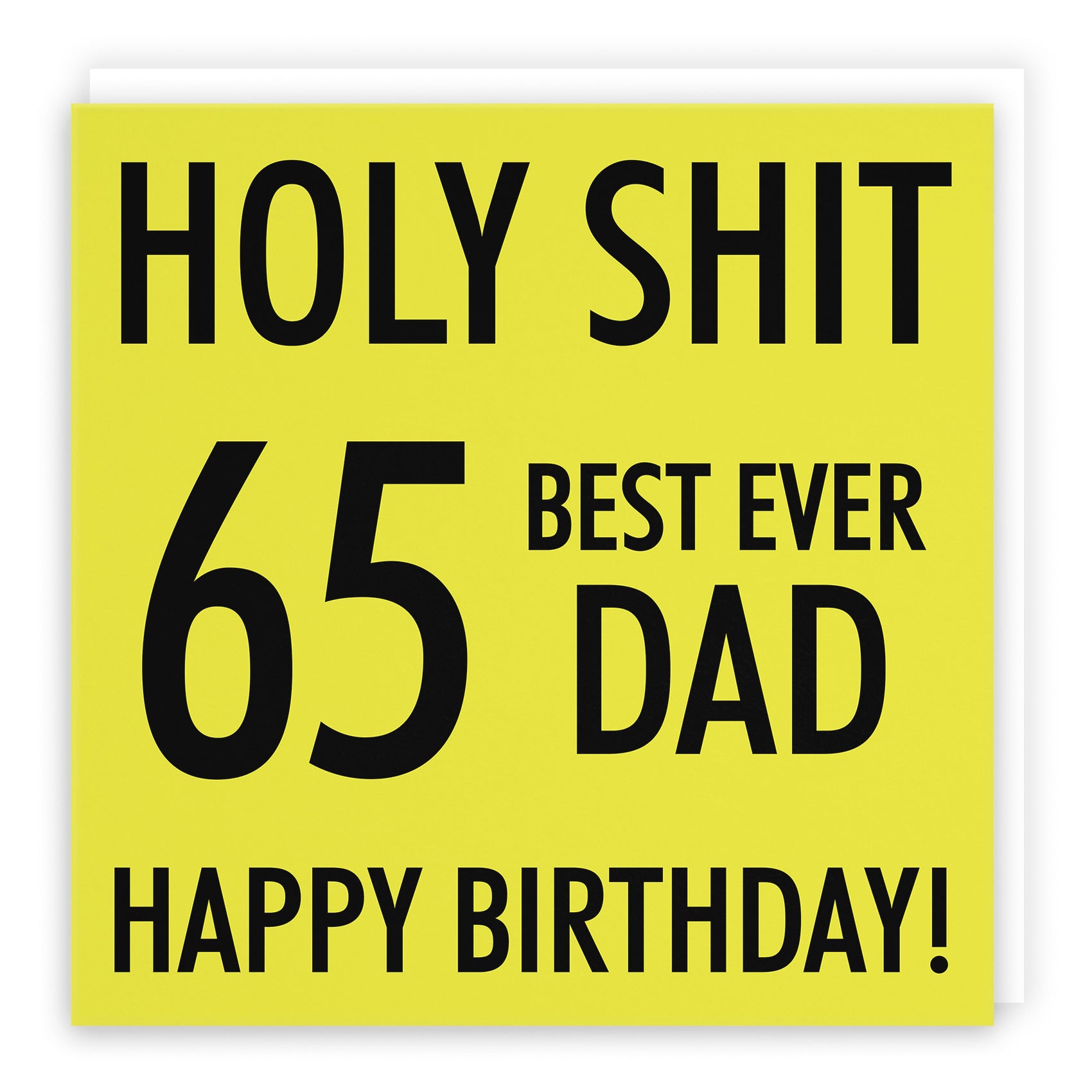 65th Dad Birthday Card Holy Shit - Default Title (TH02281)