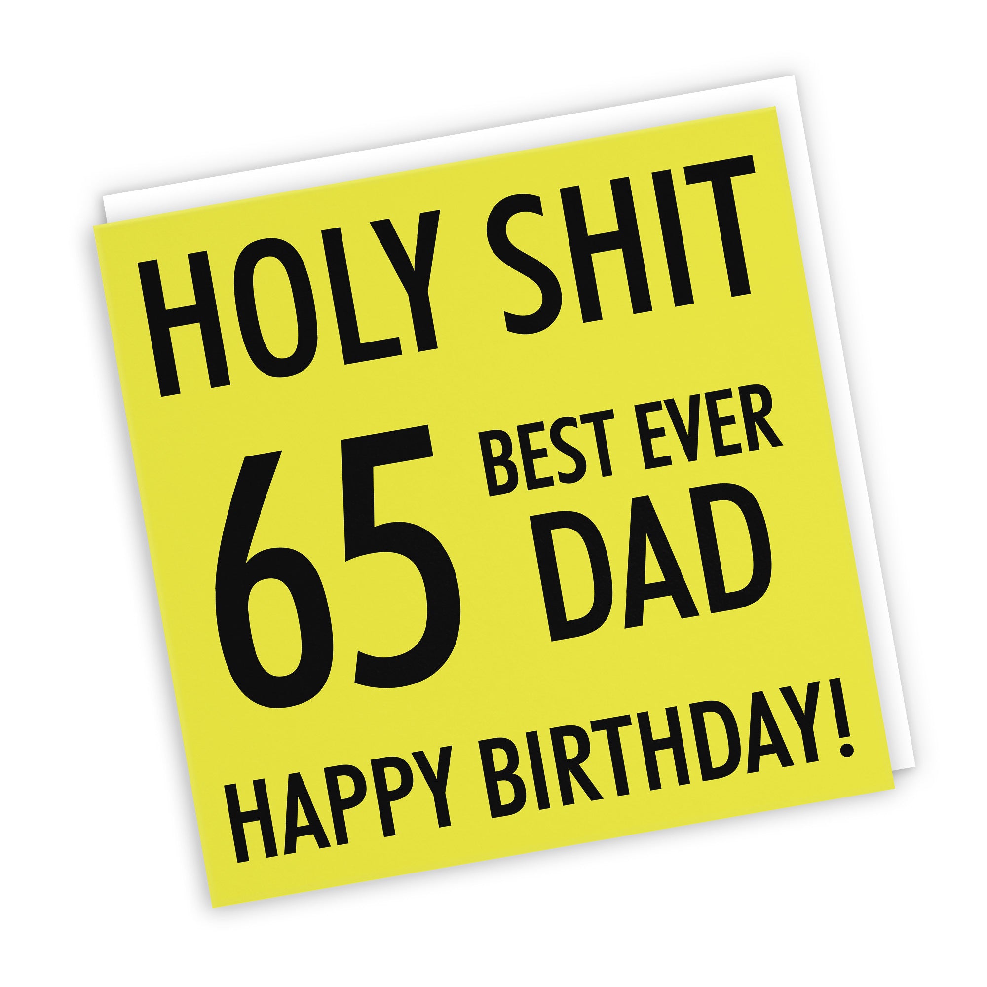 65th Dad Birthday Card Holy Shit - Default Title (TH02281)