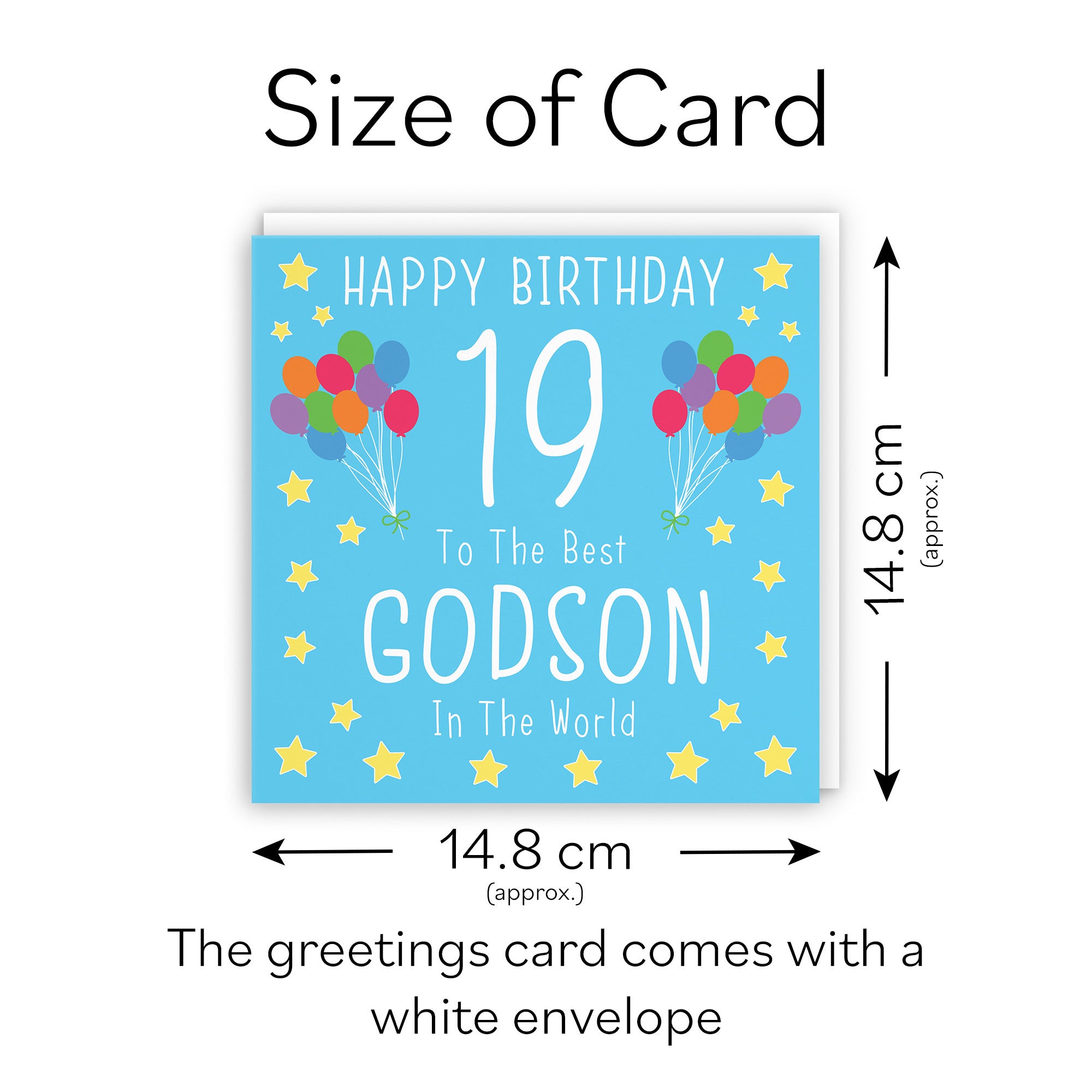 19th Godson Birthday Card Iconic - Default Title (TH02388)