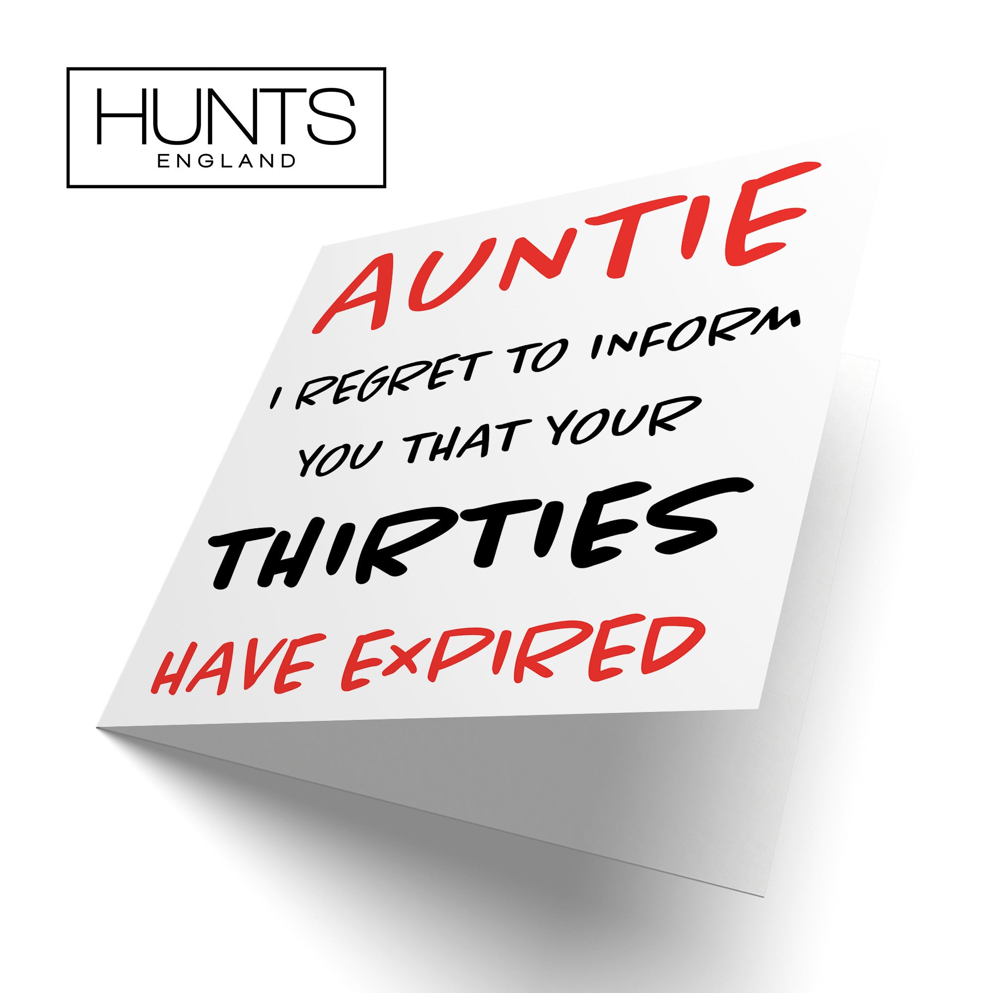 40th Auntie Birthday Card Retro - Default Title (TH02455)
