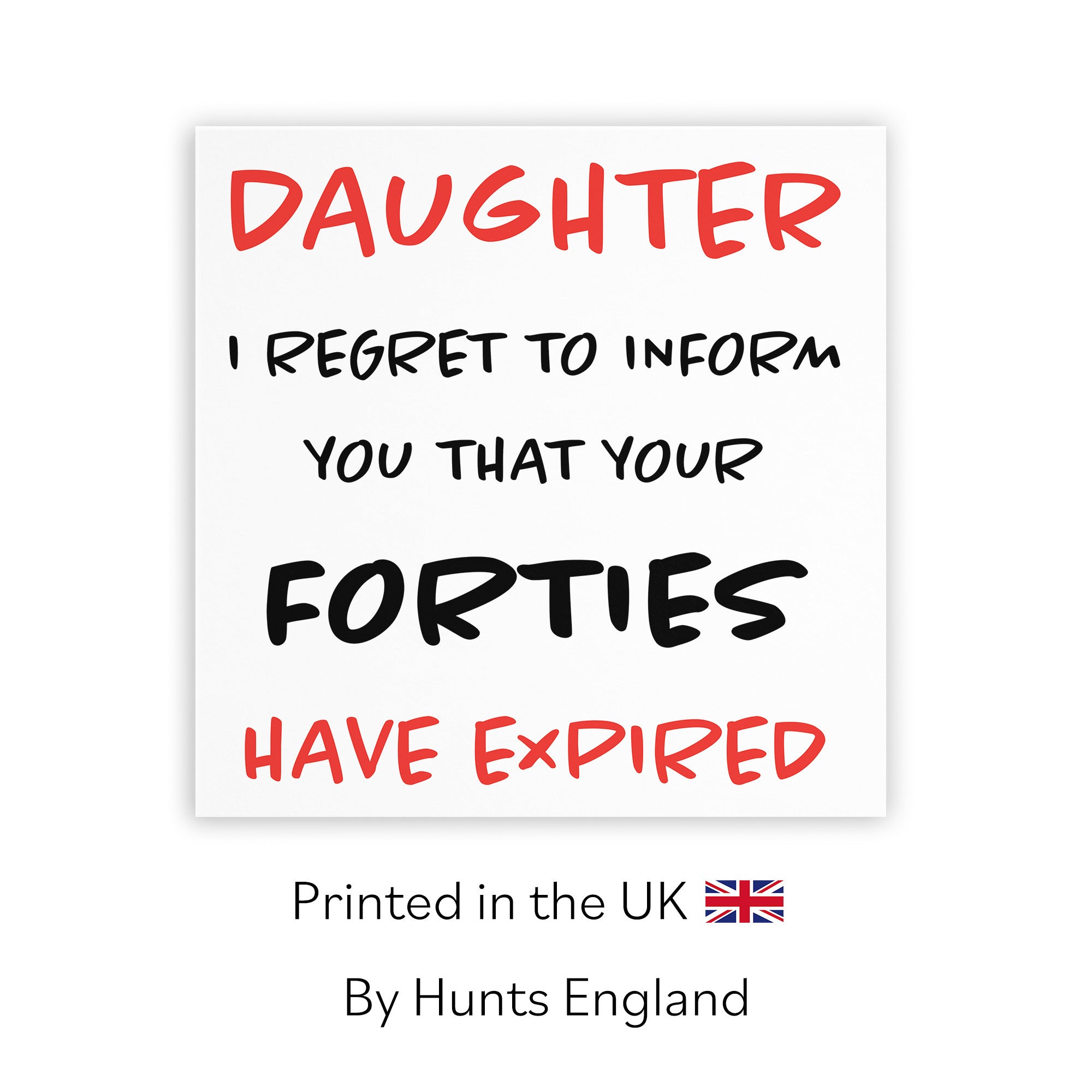 50th Daughter Birthday Card Retro - Default Title (TH02463)