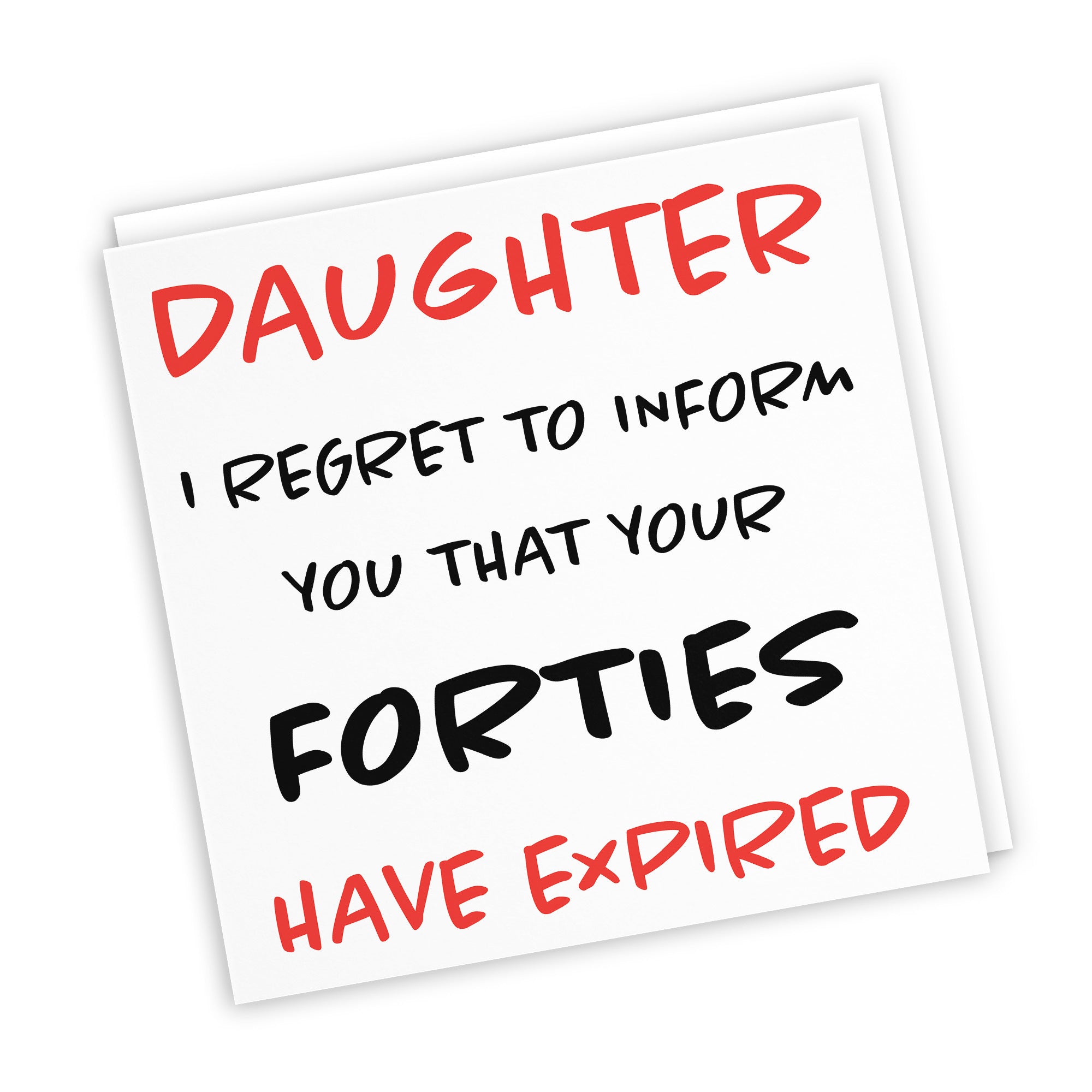 50th Daughter Birthday Card Retro - Default Title (TH02463)