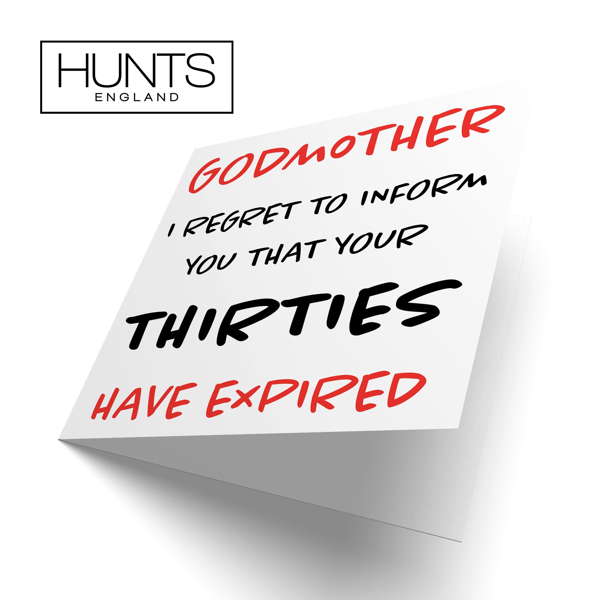 40th Godmother Birthday Card Retro - Default Title (TH02467)