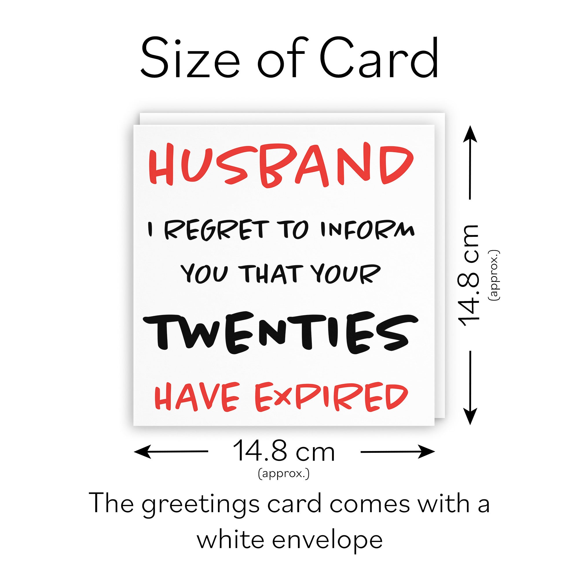 30th Husband Birthday Card Retro - Default Title (TH02482)