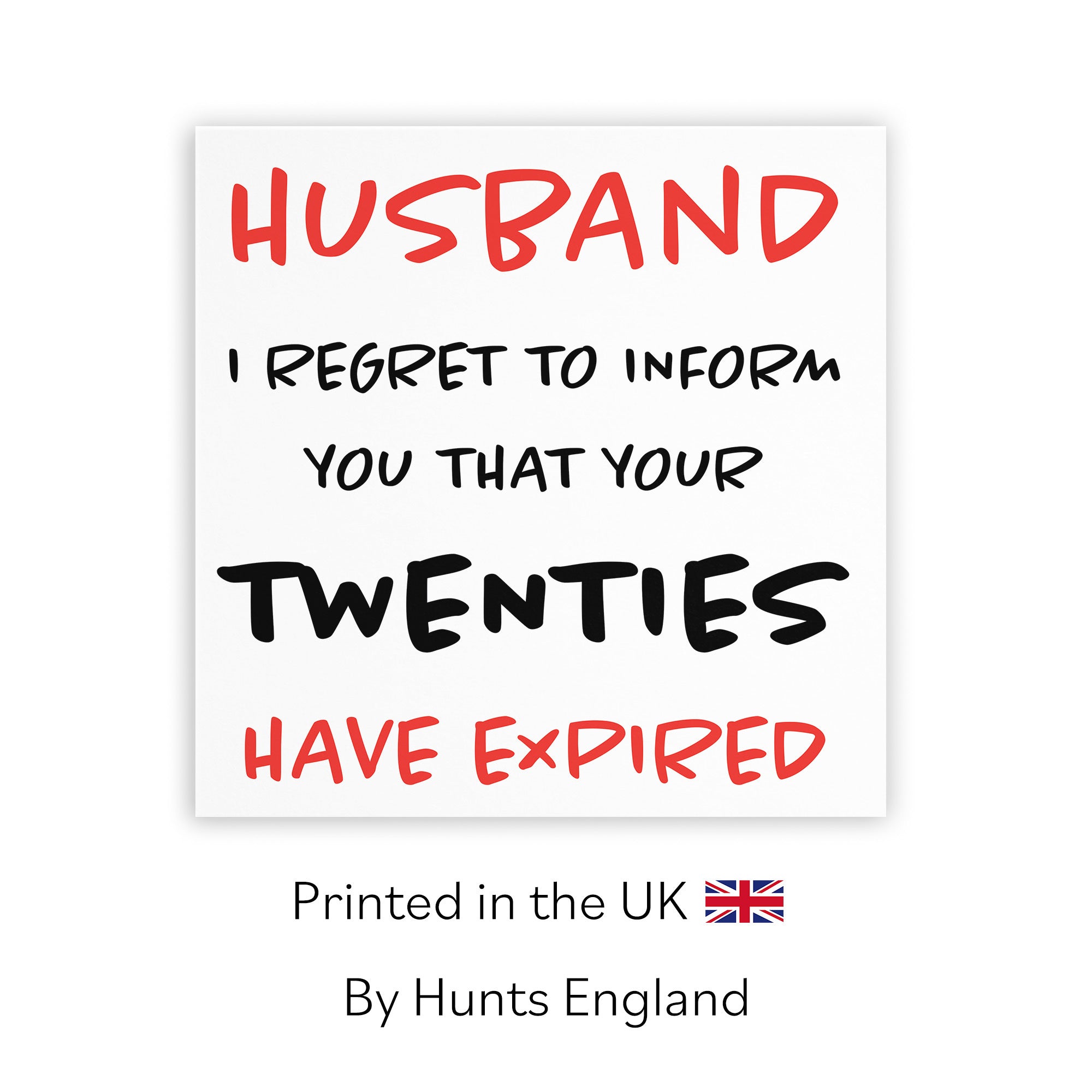 30th Husband Birthday Card Retro - Default Title (TH02482)
