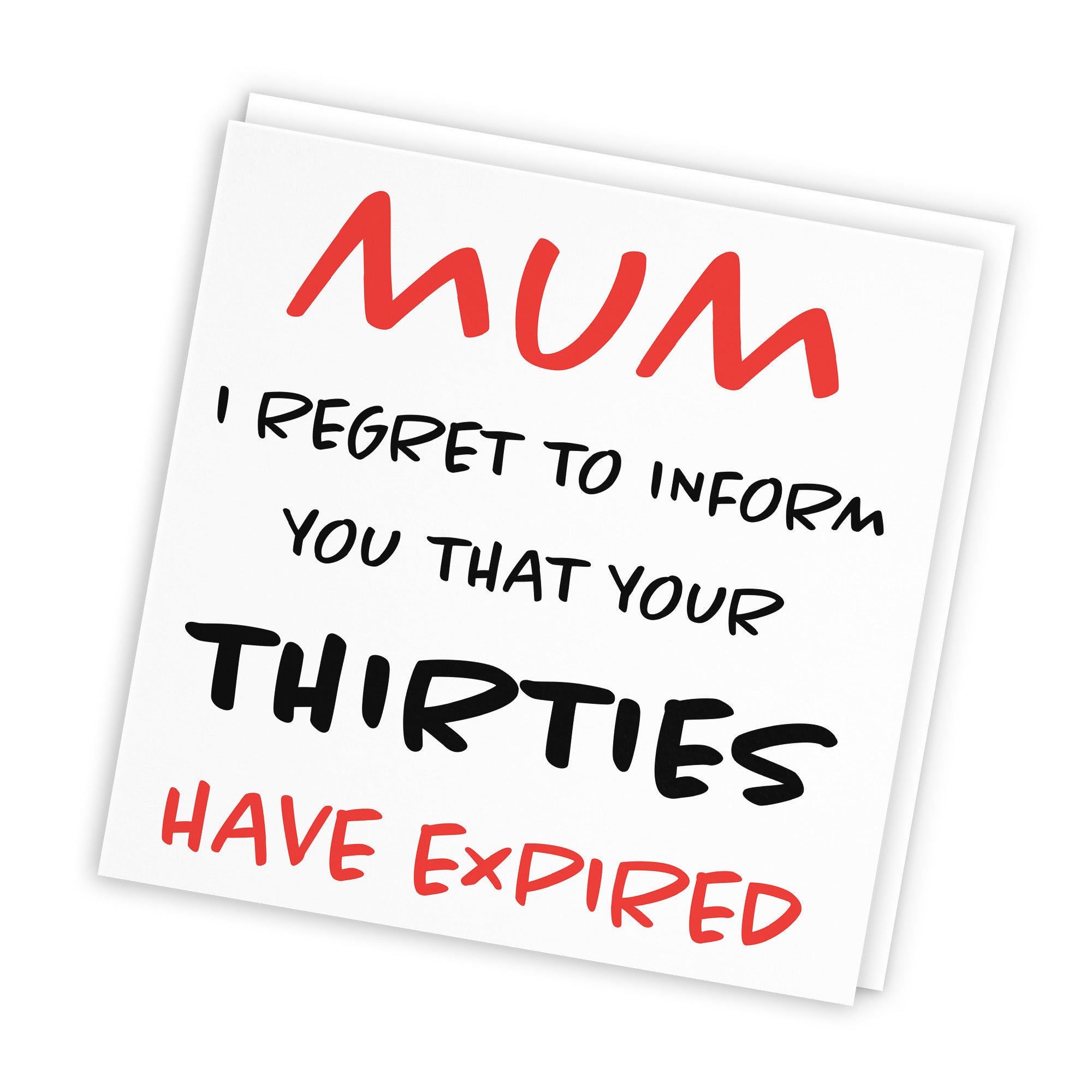 40th Mum Birthday Card Retro - Default Title (TH02484)