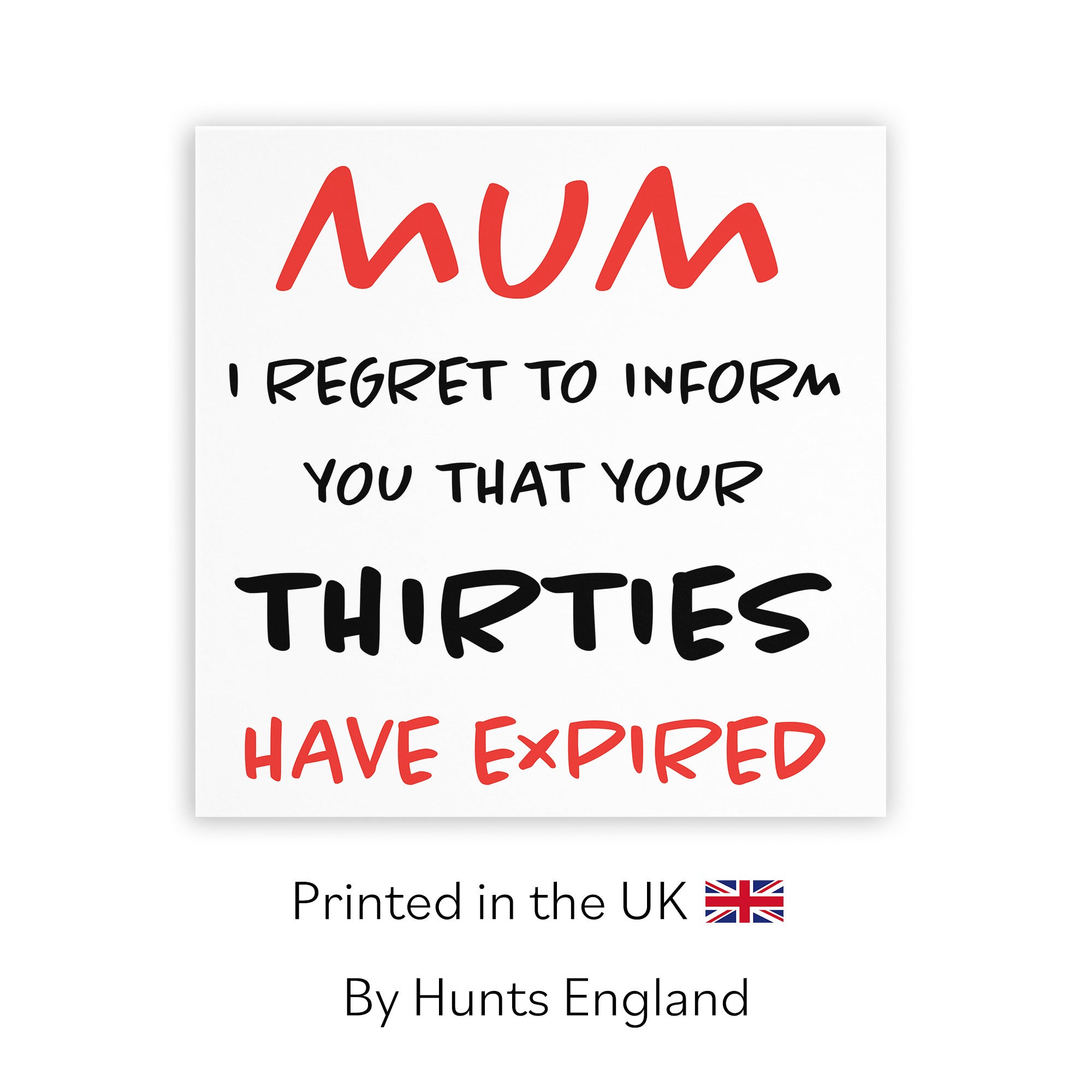 40th Mum Birthday Card Retro - Default Title (TH02484)