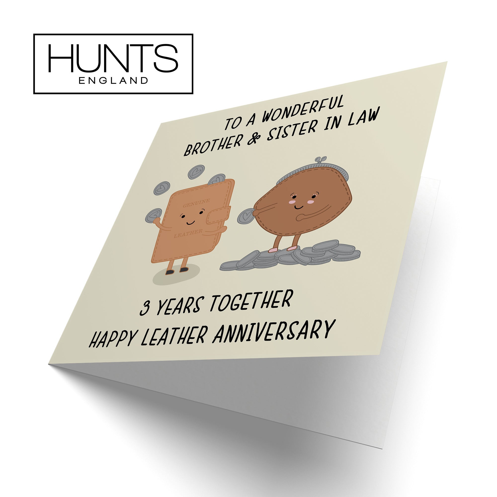 3rd Brother And Sister In Law Anniversary Card Iconic - Default Title (TH02495)