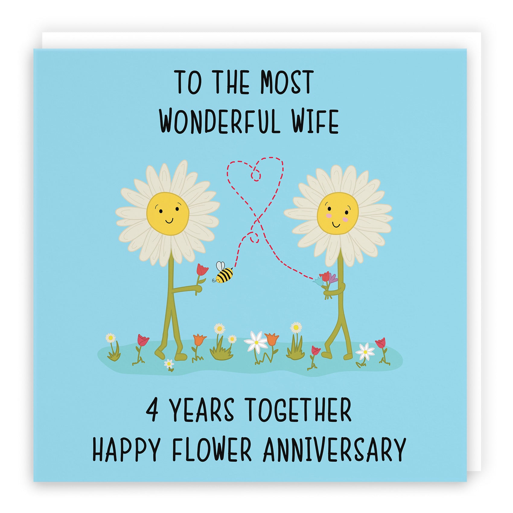 4th Wife Anniversary Card Iconic - Default Title (TH02496)