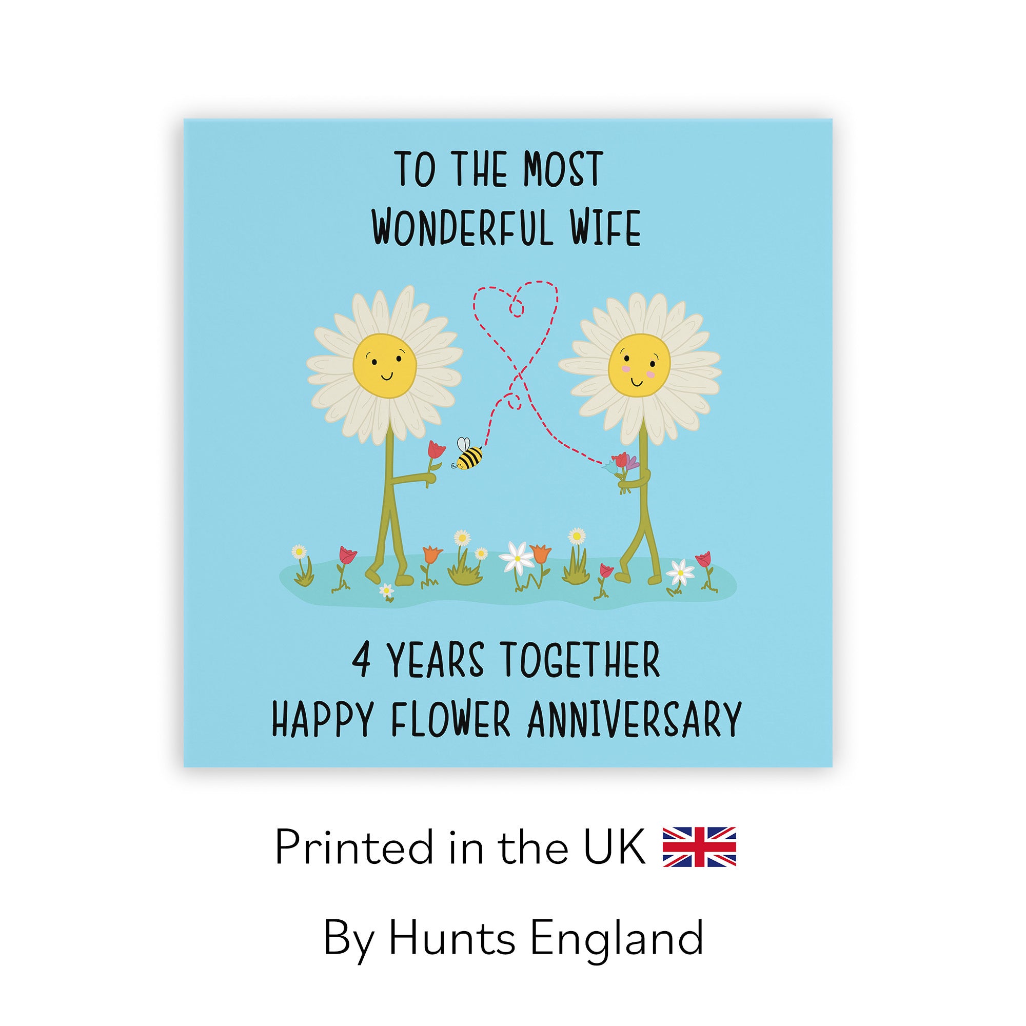 4th Wife Anniversary Card Iconic - Default Title (TH02496)