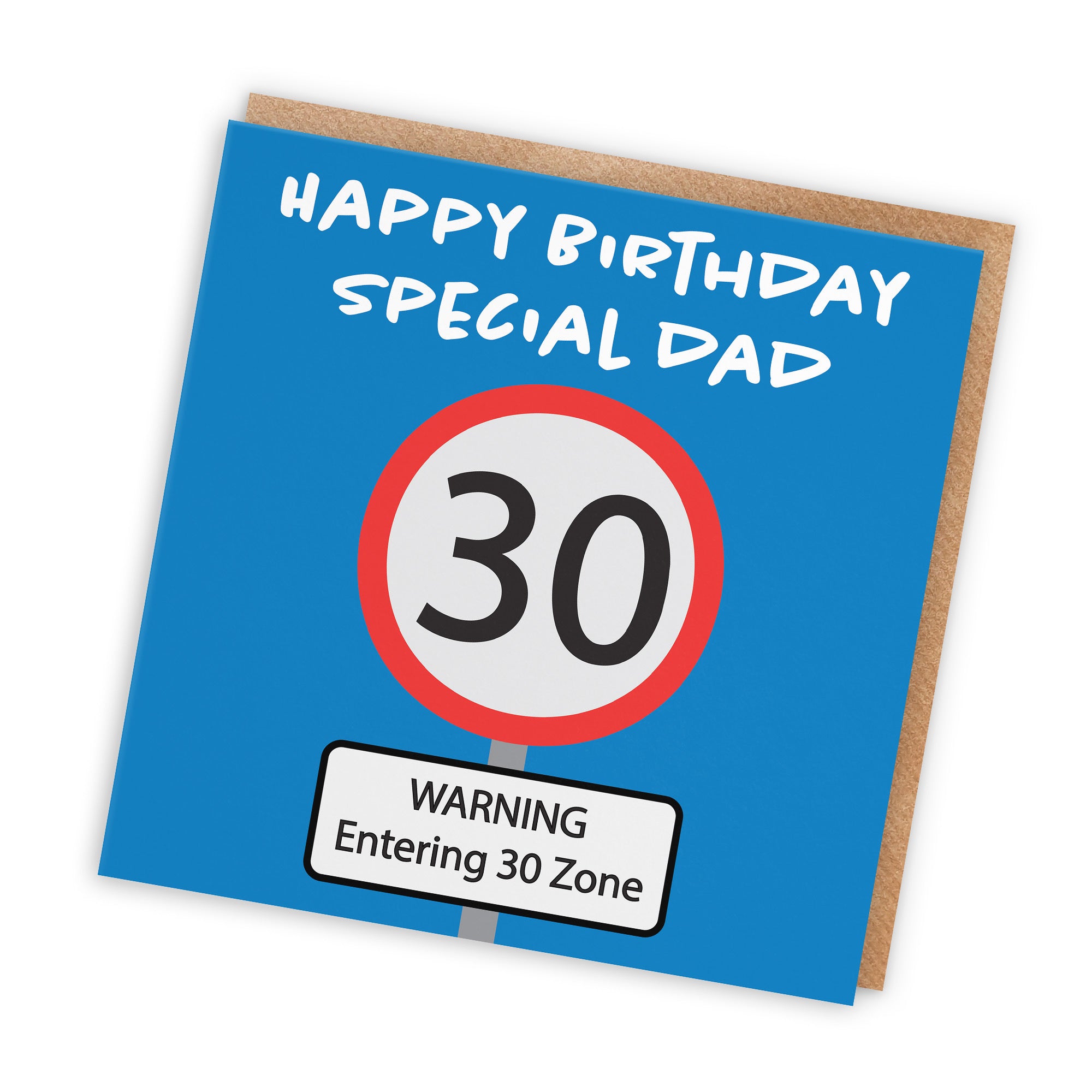 30th Dad Birthday Card Road Sign - Default Title (TH02630)