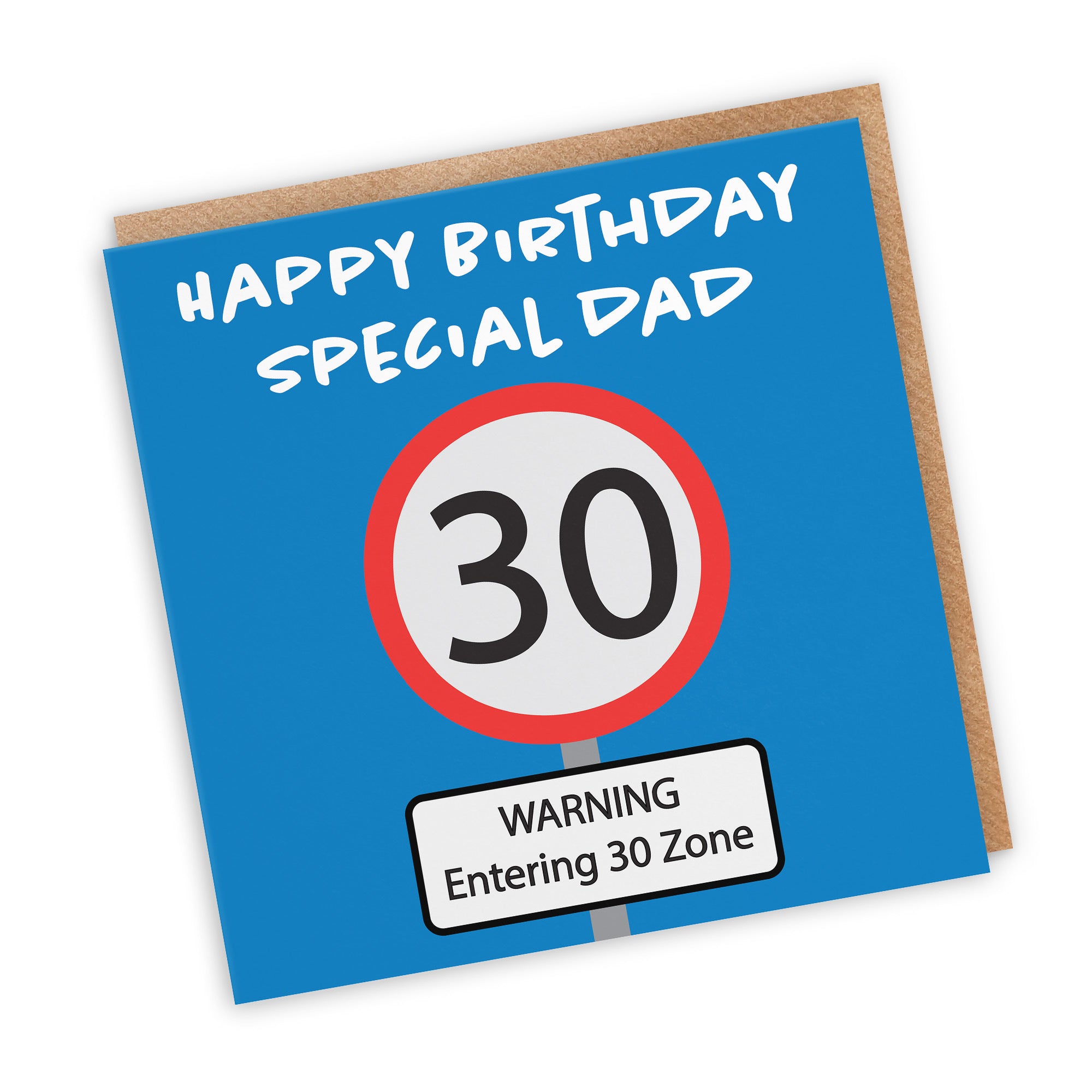 30th Dad Birthday Card Road Sign - Default Title (TH02630)