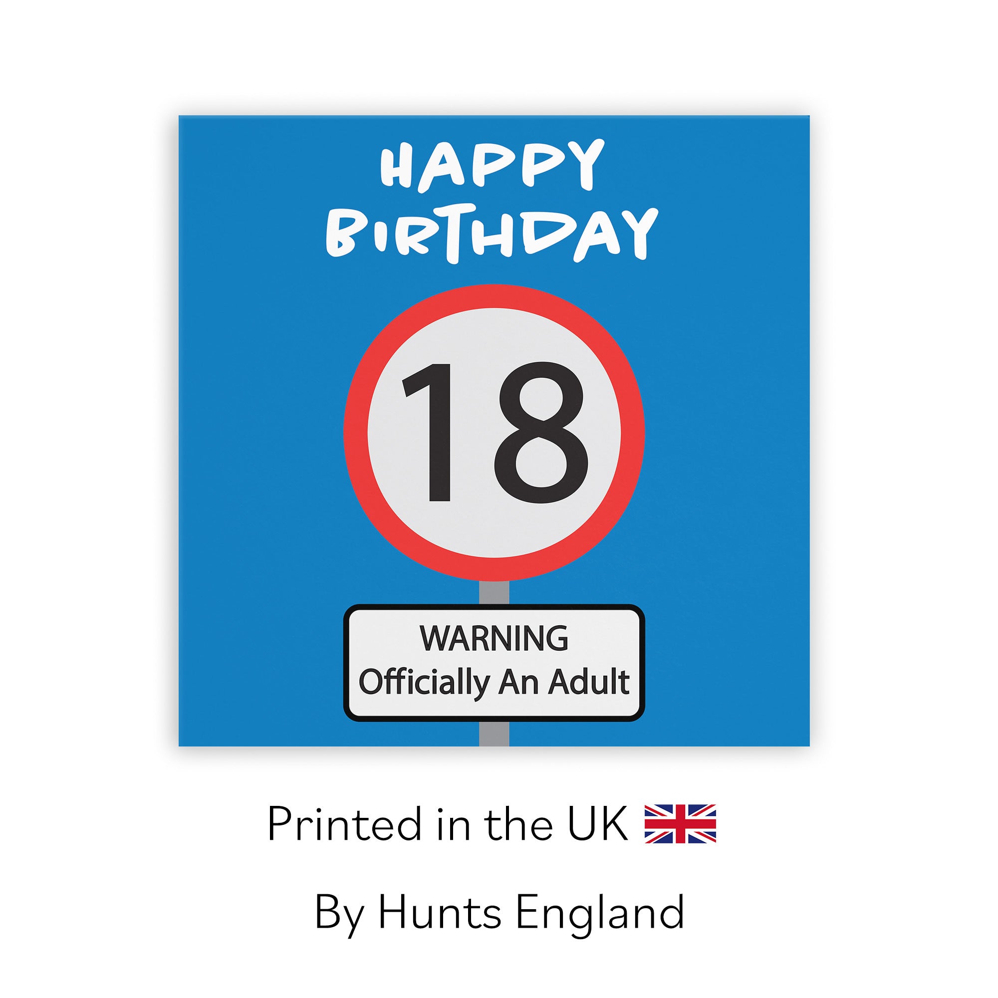 18th Birthday Card Road Sign - Default Title (TH02633)