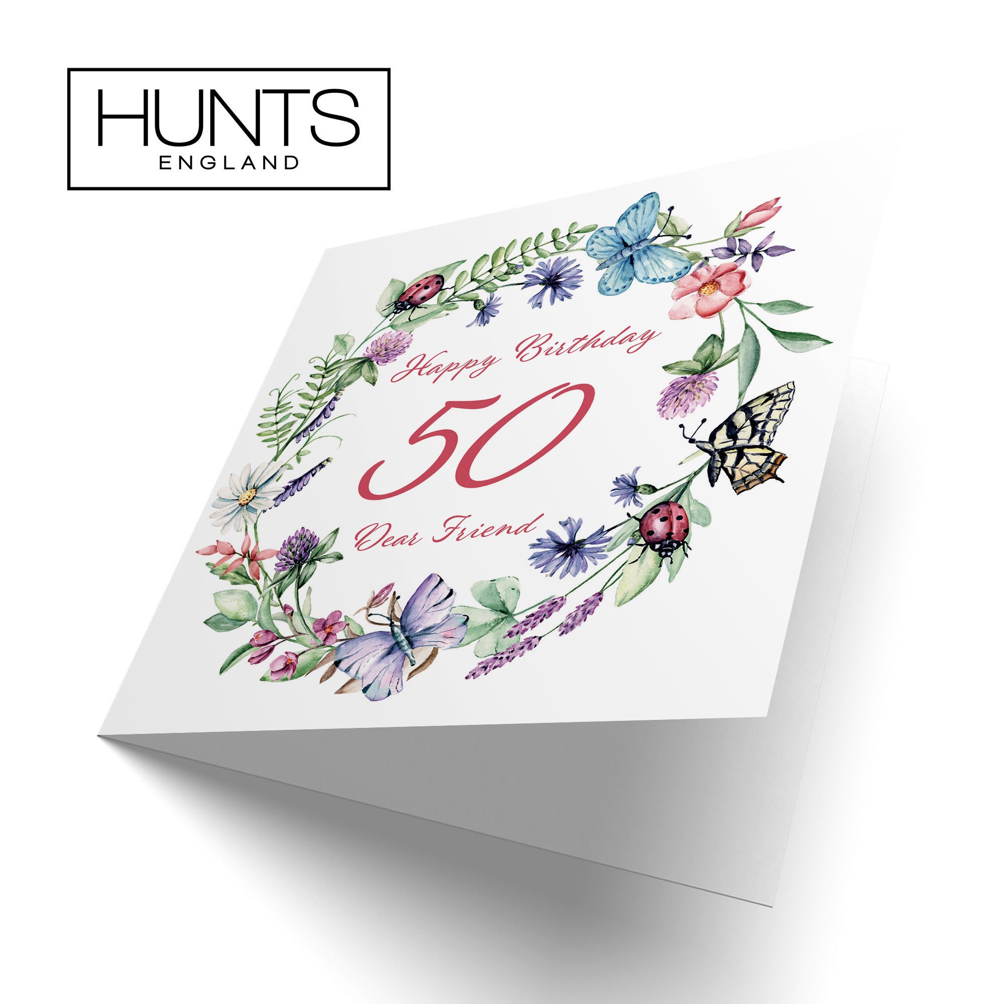 50th Friend Birthday Card Meadow - Default Title (TH02641)