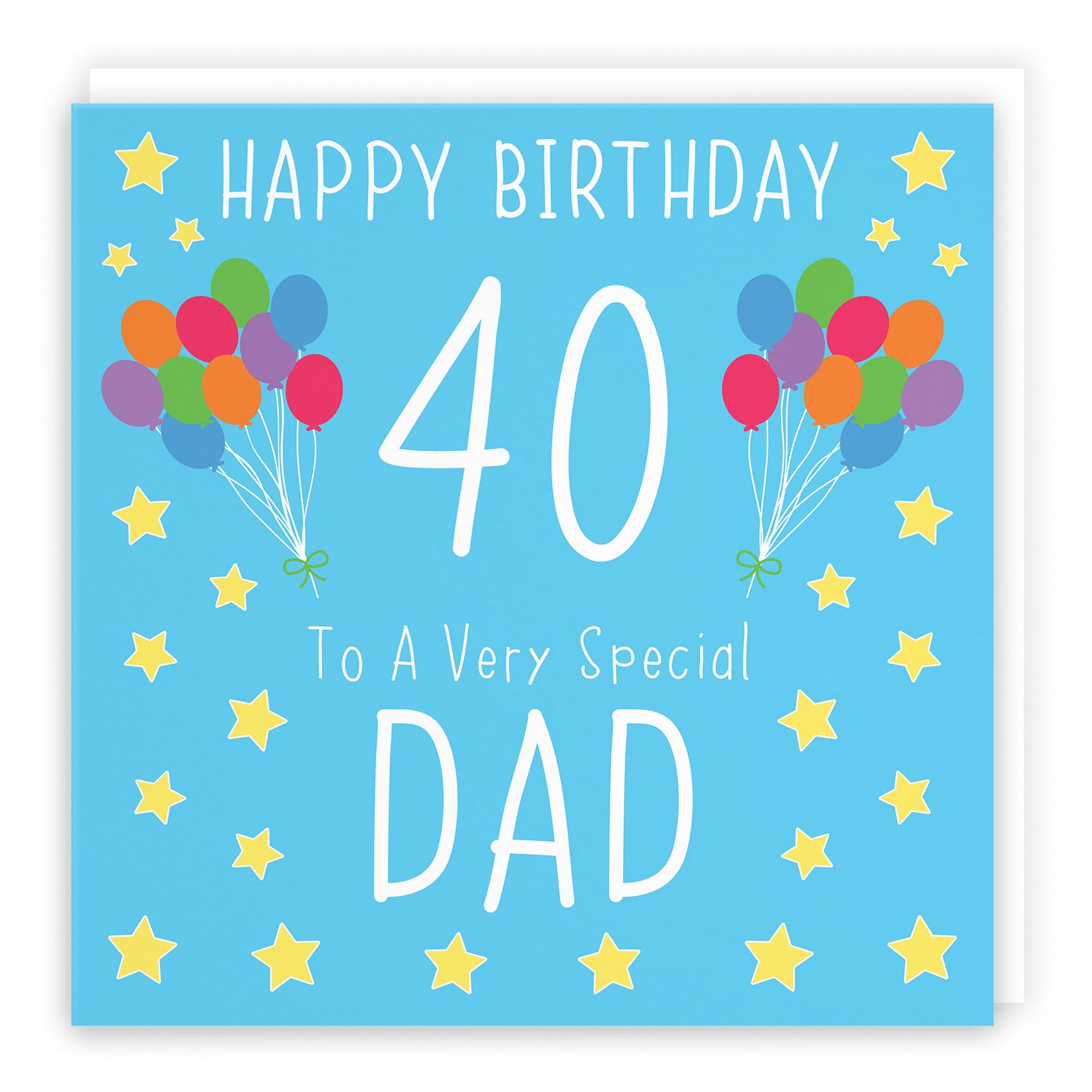 40th Dad Birthday Card Iconic - Default Title (TH03162)