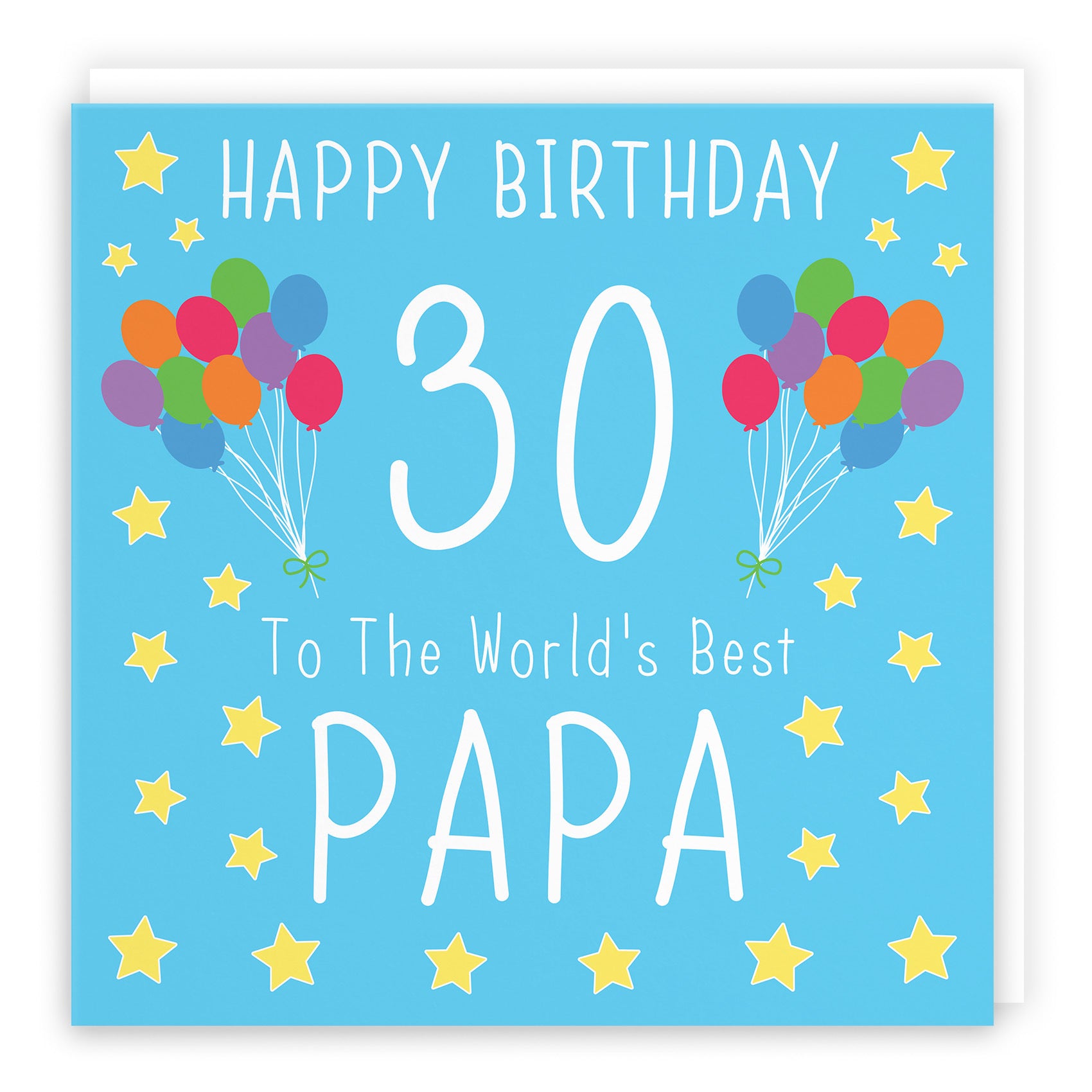 30th Papa Birthday Card Iconic - Default Title (TH03164)