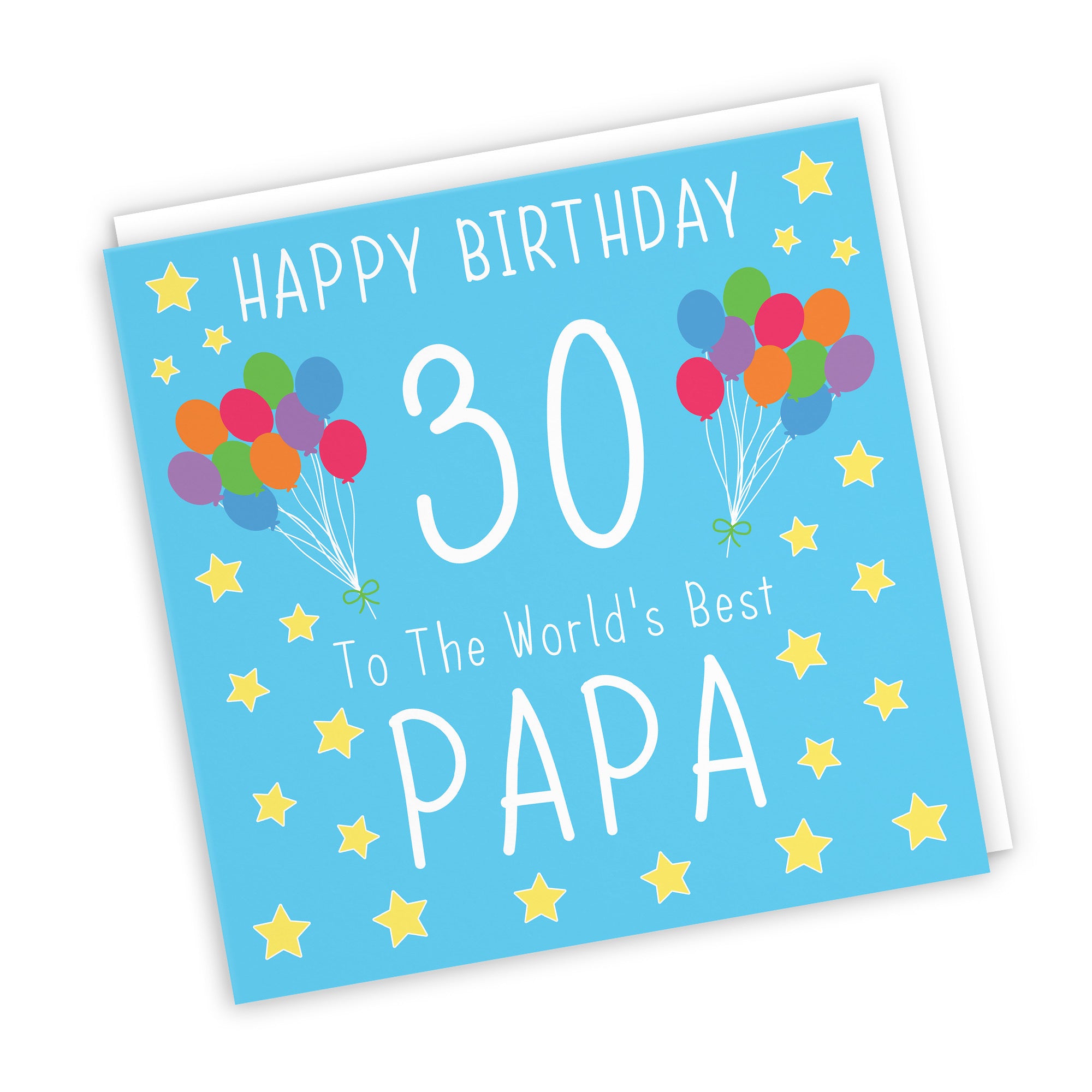 30th Papa Birthday Card Iconic - Default Title (TH03164)