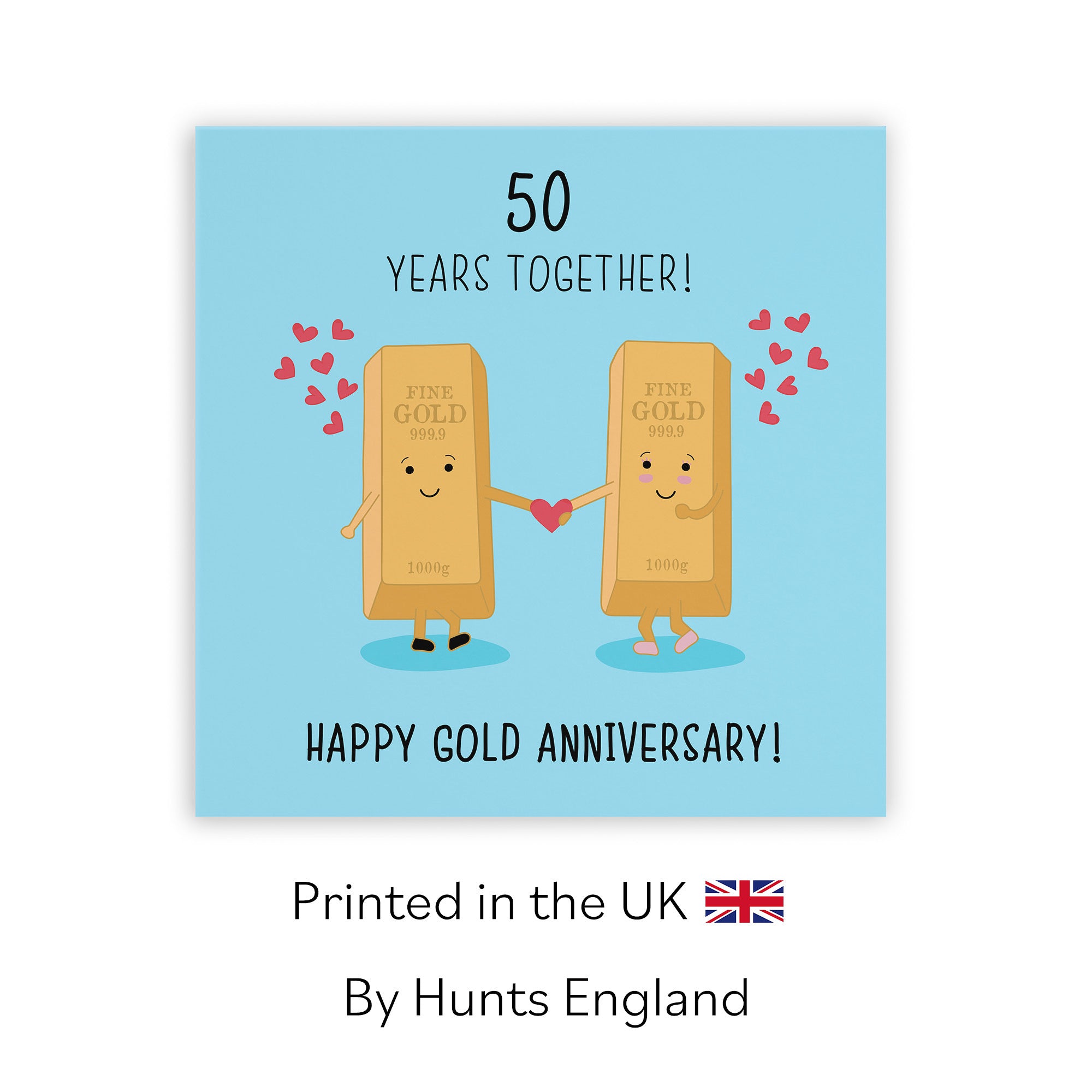 50th Anniversary Card Gold Iconic - Default Title (TH03793)