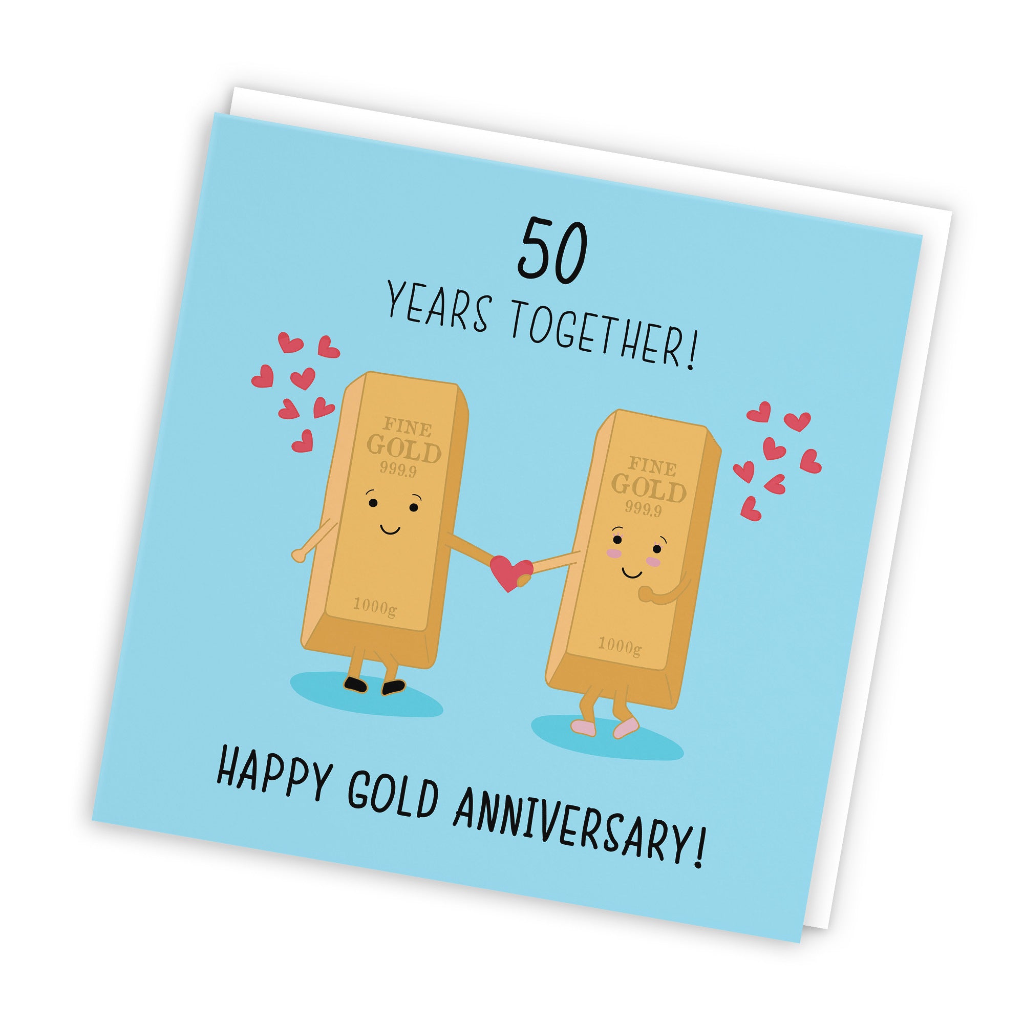 50th Anniversary Card Gold Iconic - Default Title (TH03793)