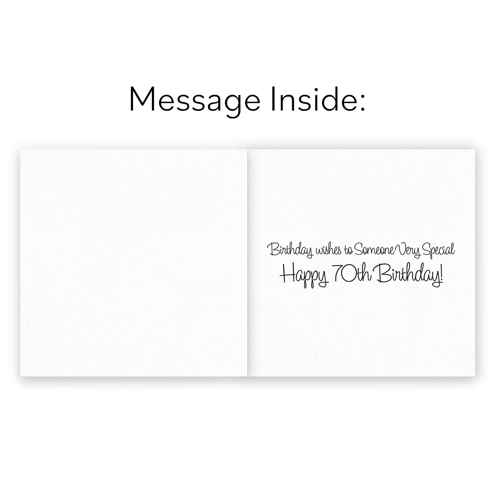 70th Someone Very Special Classic Sports Car Birthday Card Milo's Gallery
