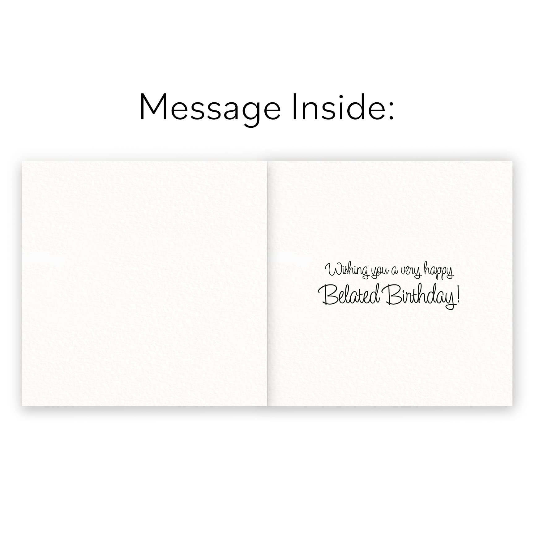 Classic Sports Car Belated Birthday Card Milo's Gallery