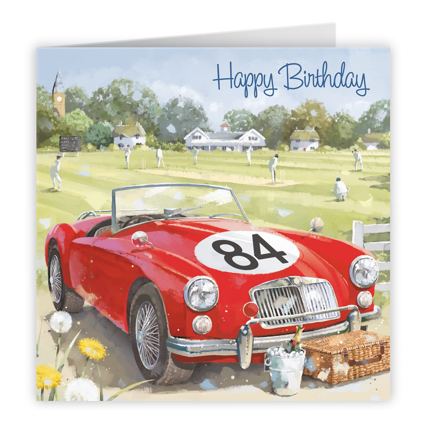 84th Classic Sports Car Birthday Card Milo's Gallery