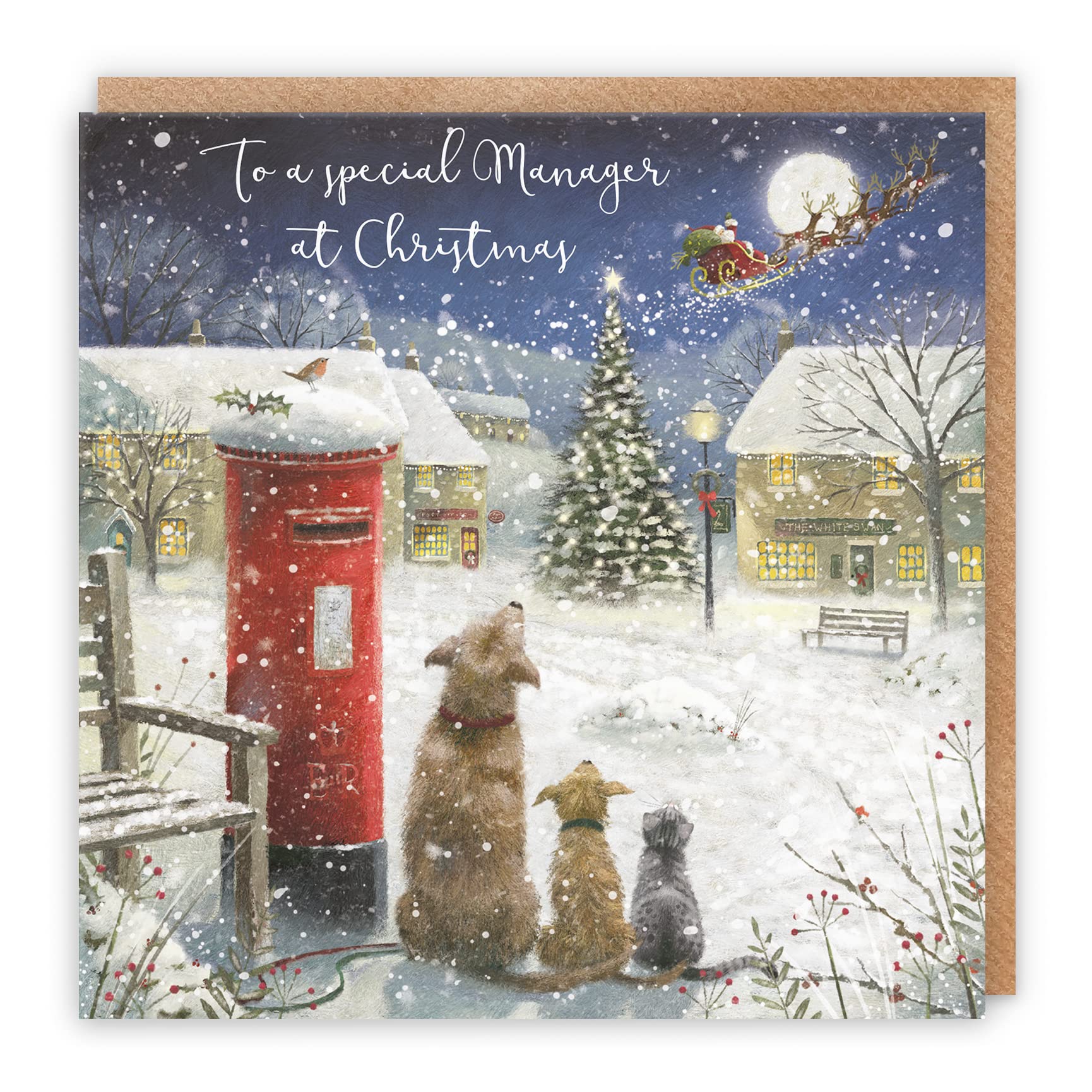 Manager Magical Christmas Card Milo's Gallery
