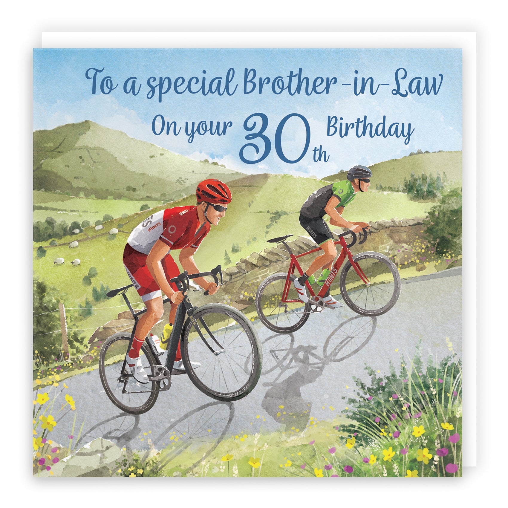 30th Brother-in-Law Birthday Card Road Cycling Milo's Gallery