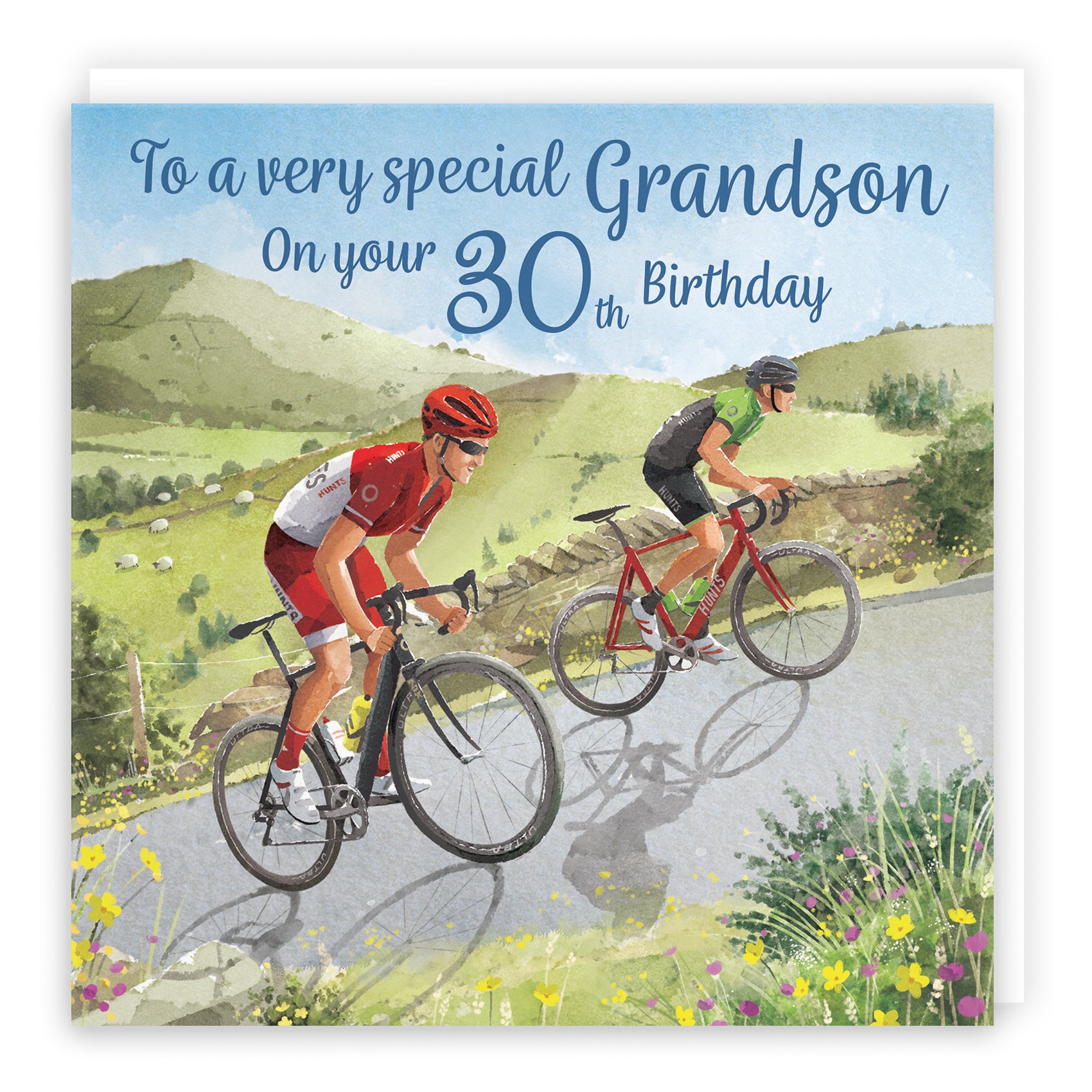 30th Grandson Birthday Card Road Cycling Milo's Gallery