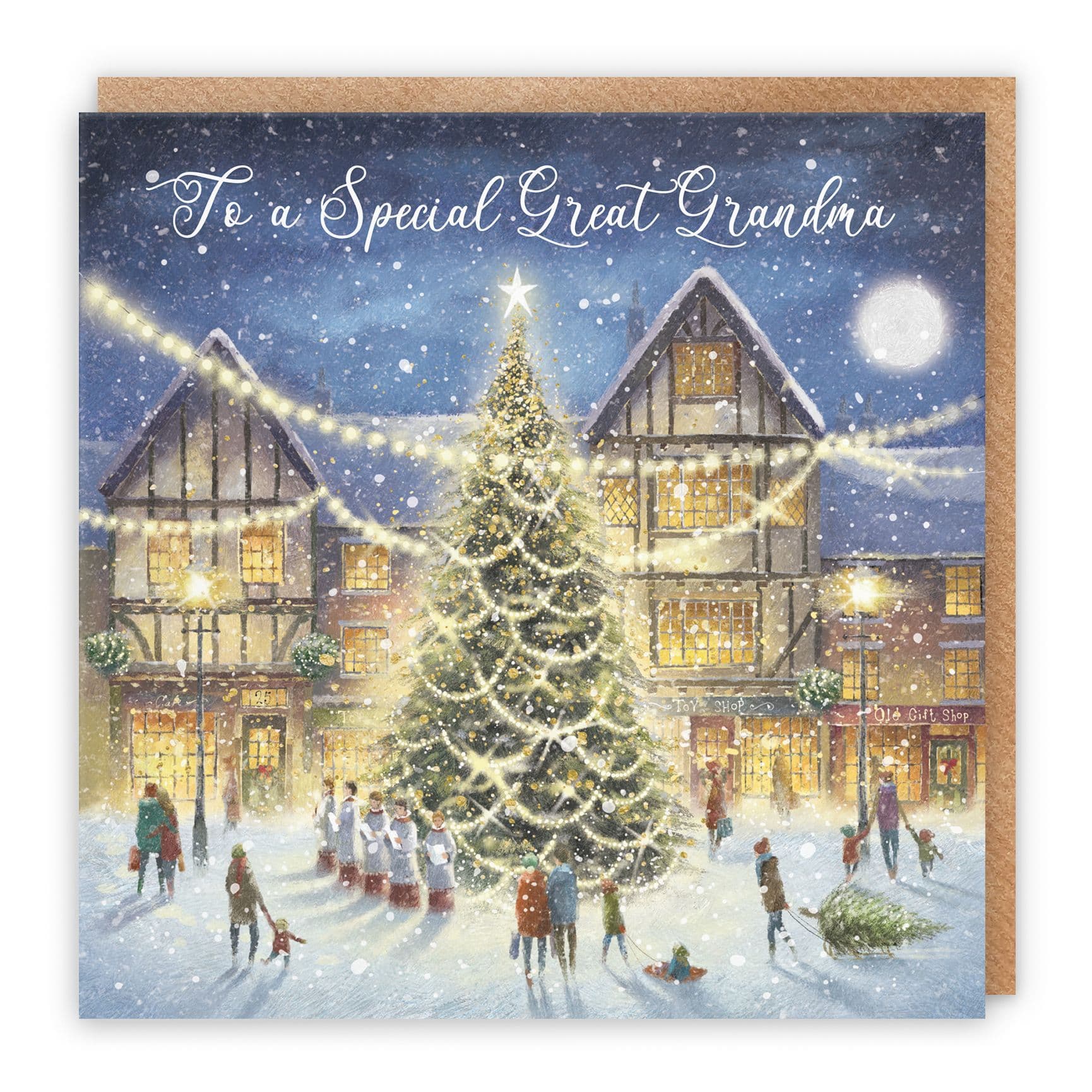 Great Grandma Christmas Card 'Christmas Eve' Milo's Gallery