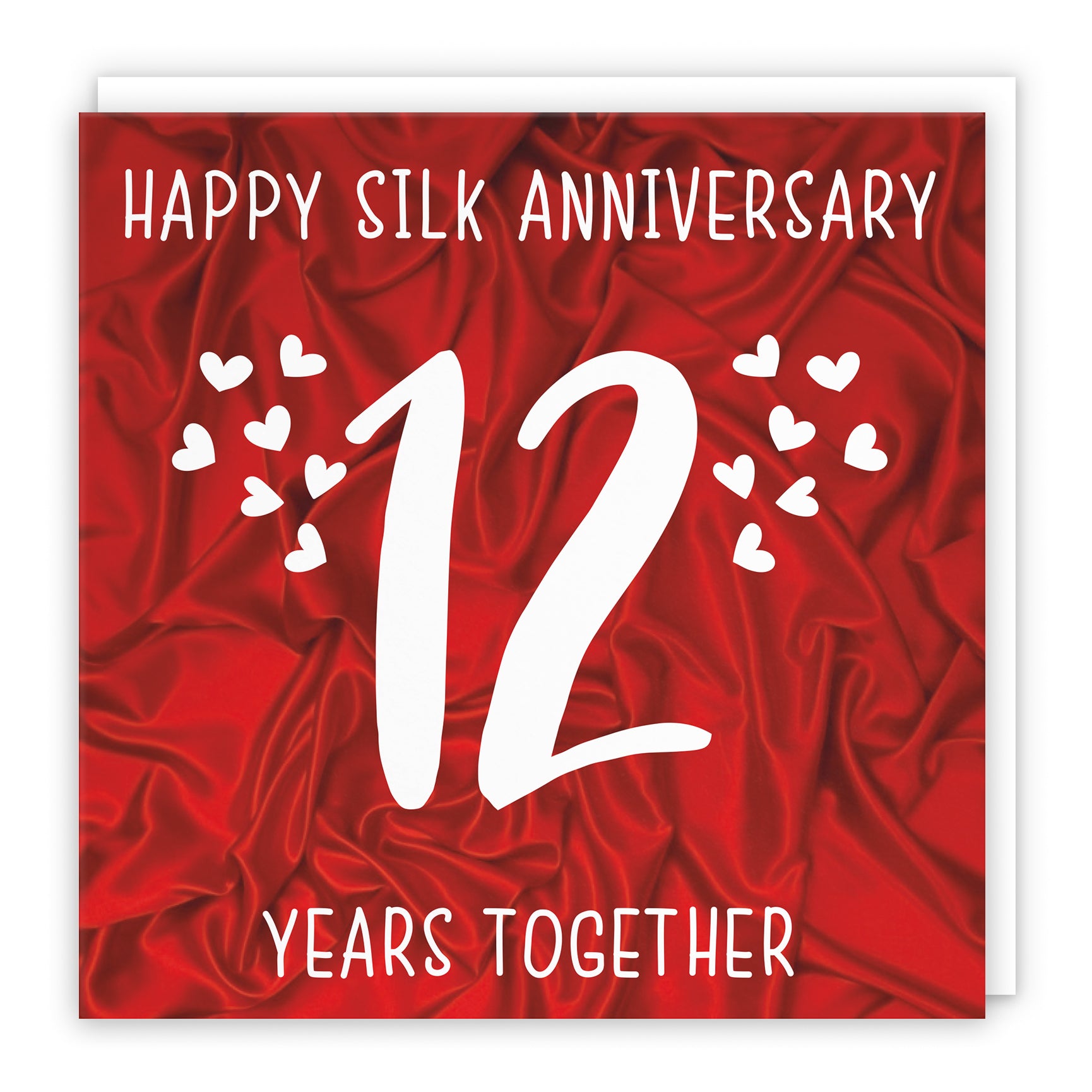 12th Silk Anniversary Cards