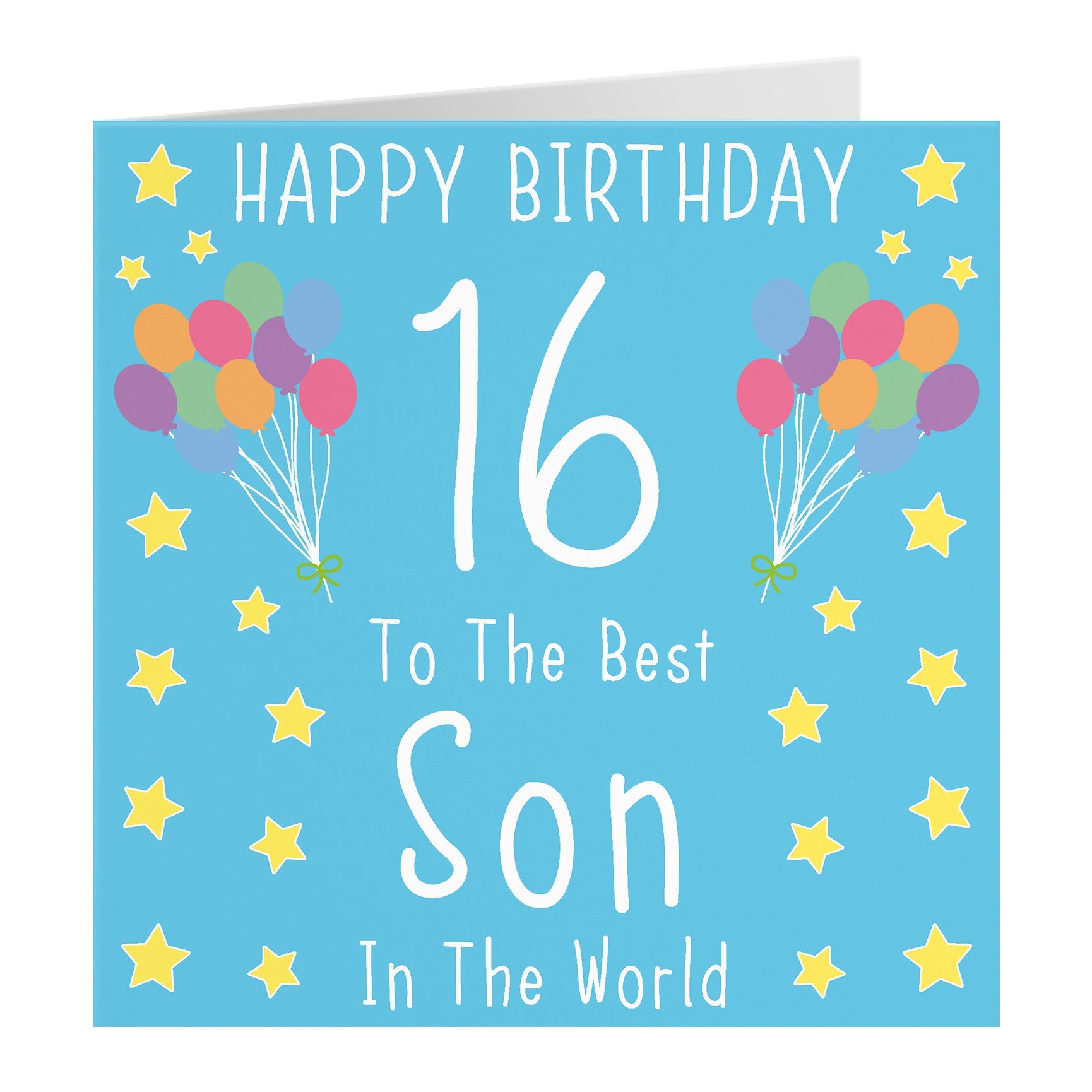 Colourful Son Birthday Card