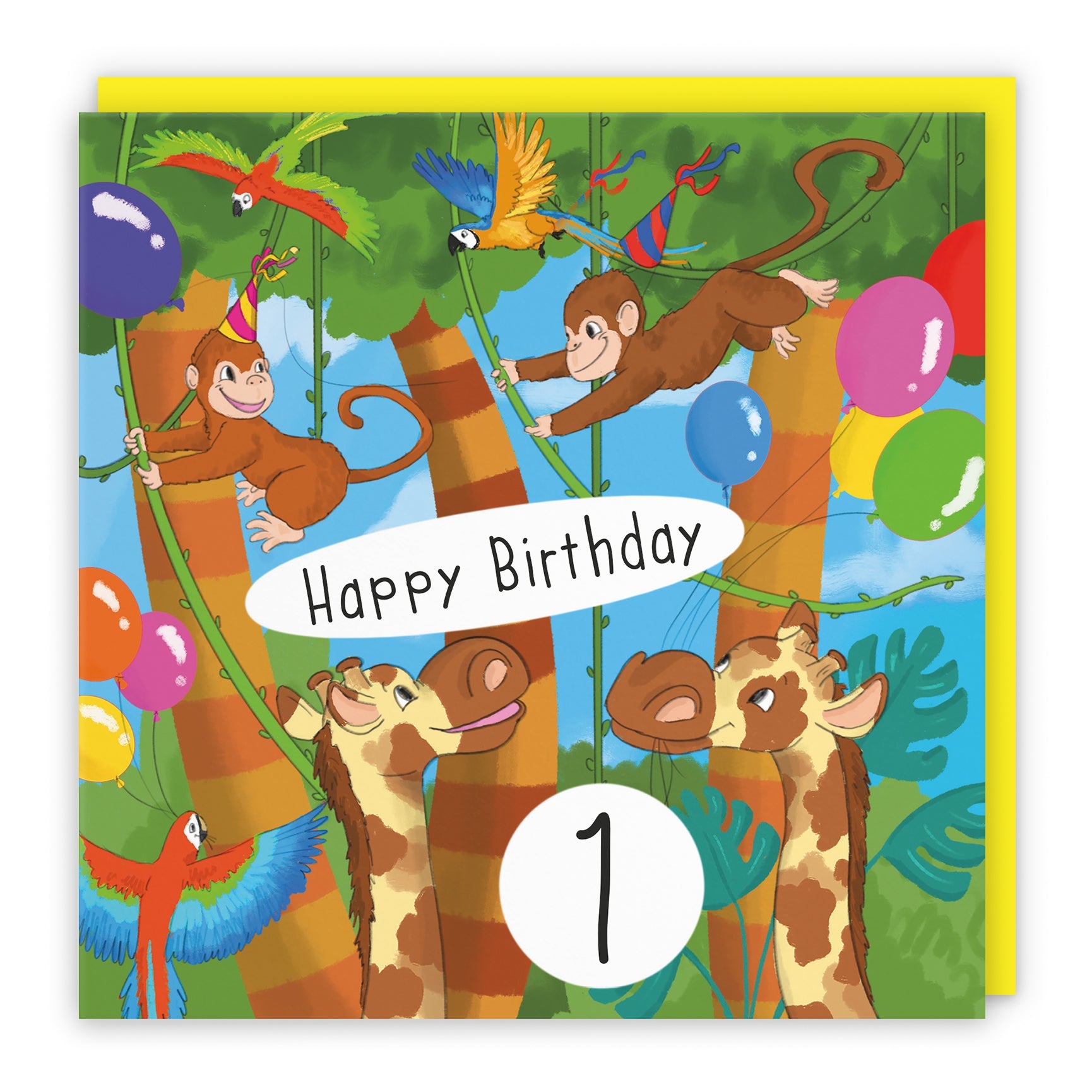 1st Birthday Cards - Age One