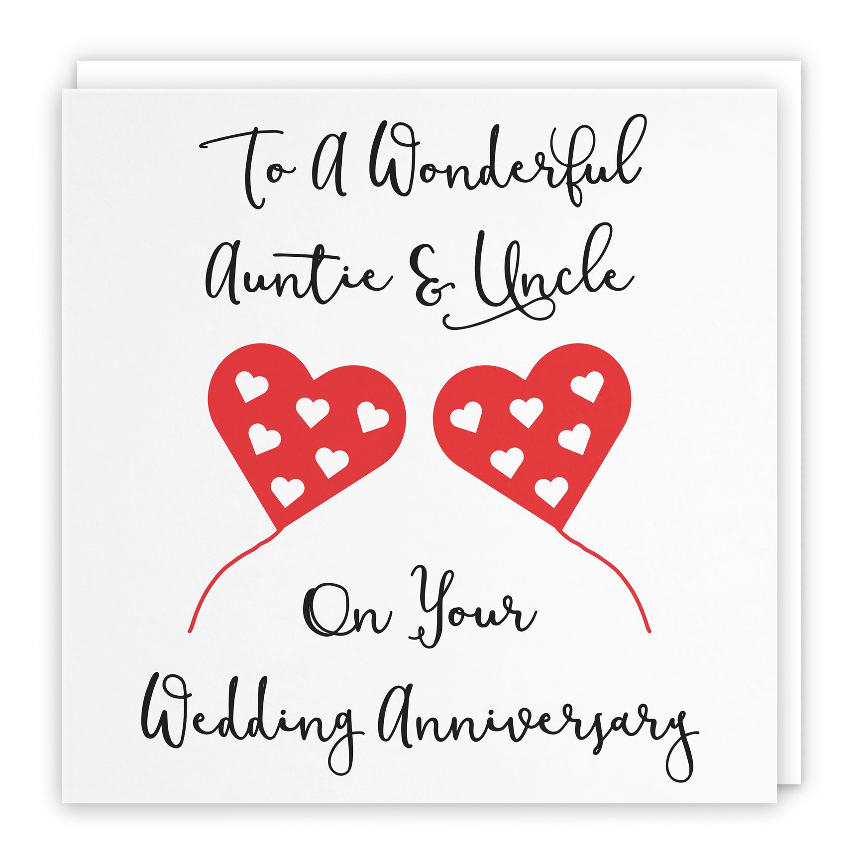 Auntie & Uncle Anniversary Cards