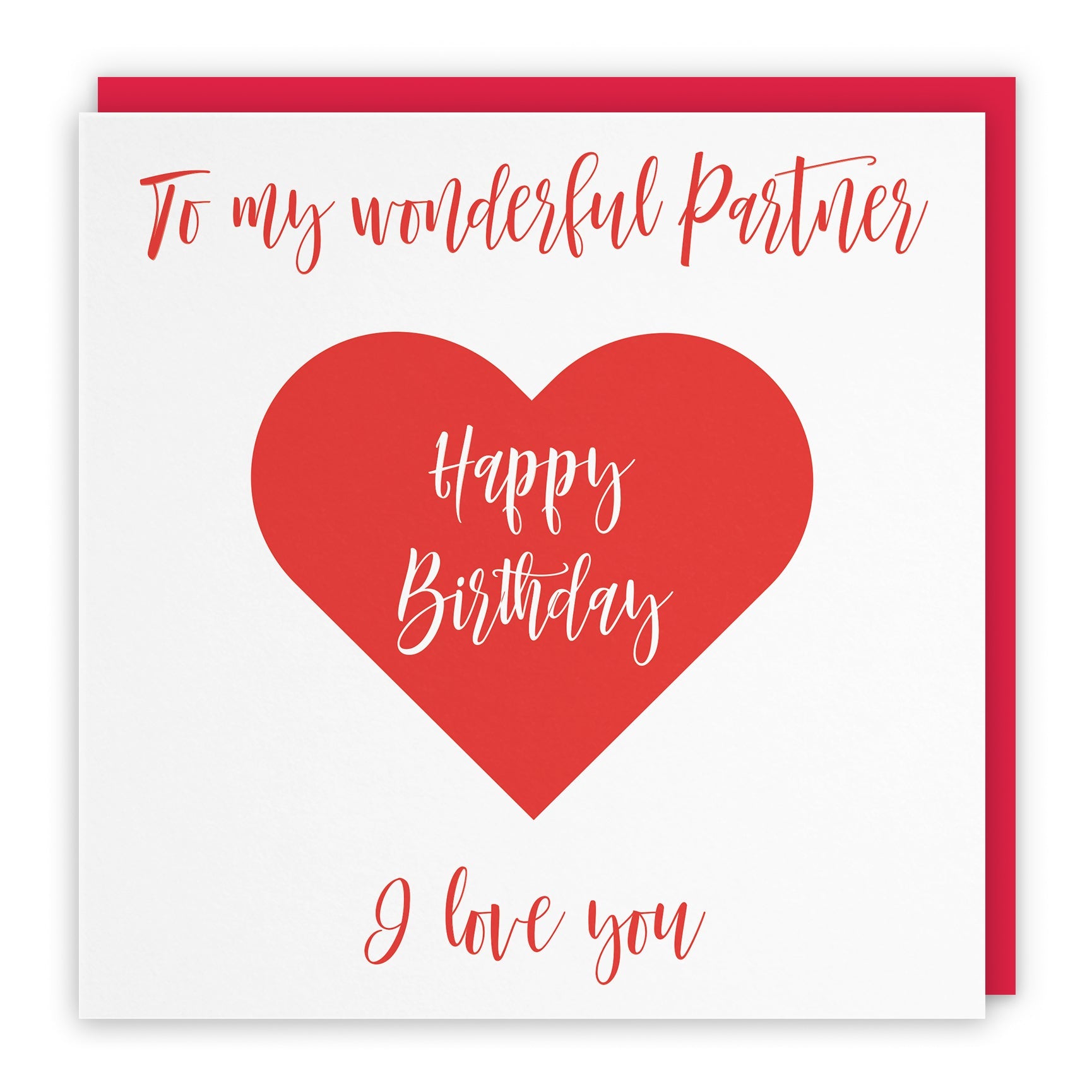 Partner Birthday Cards - Romantic Cards