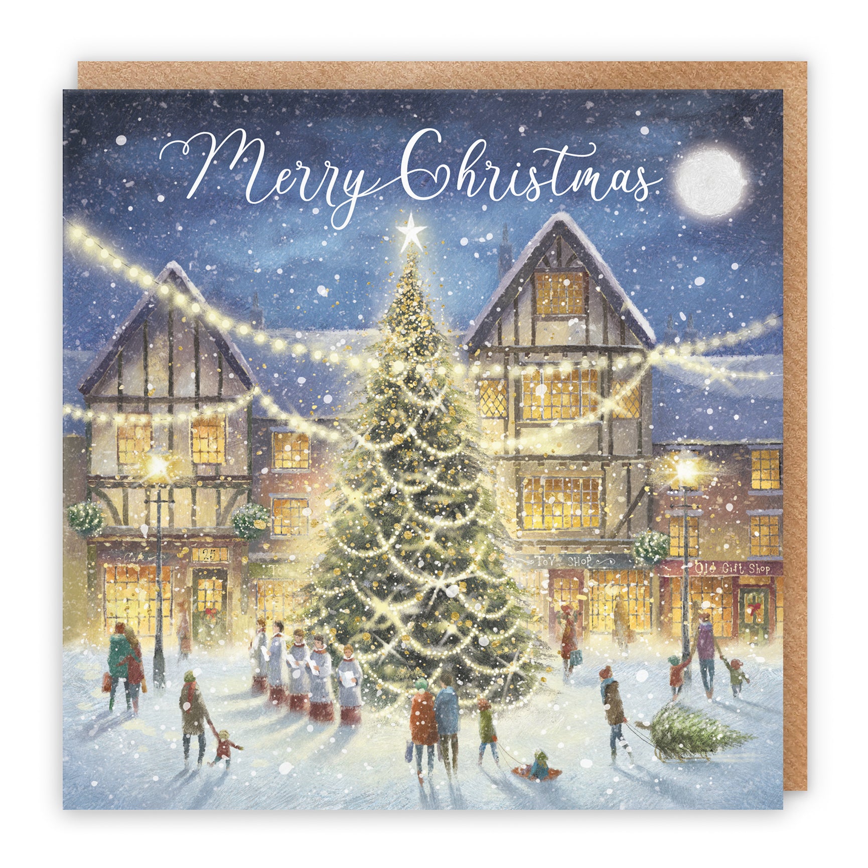 Merry Christmas greeting happy cards elegant luxury